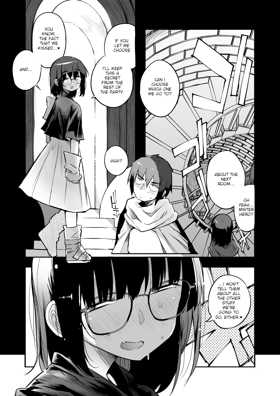 Escaping a semen squeezing dungeon with a modest girl who I really didn’t expect to have S-rank slut stats [F4U] 1 . Escaping a semen squeezing dungeon with a modest girl who I really didn't expect to have S-rank slut stats - Chapter 1 [F4U] – page 12