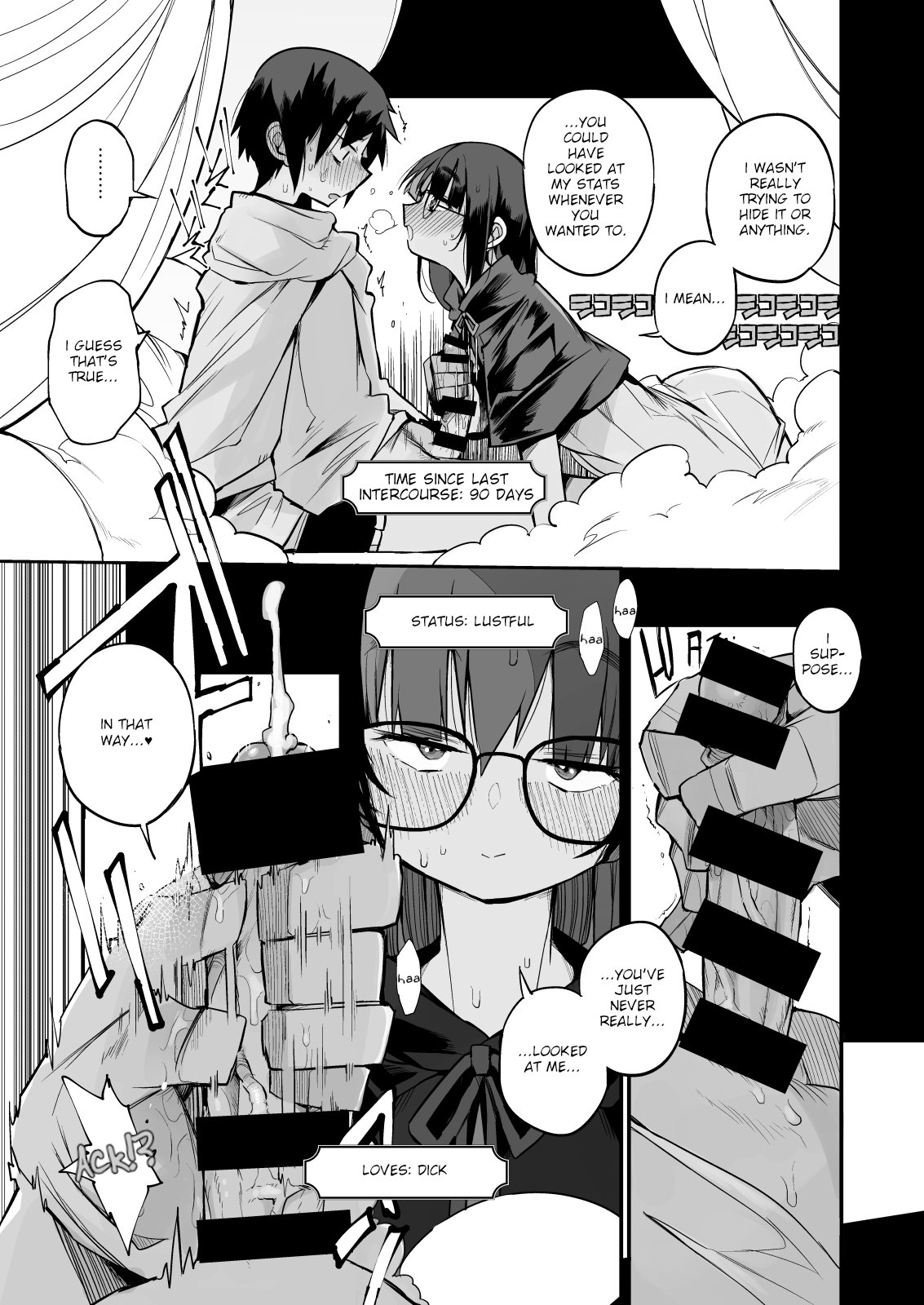 Escaping a semen squeezing dungeon with a modest girl who I really didn’t expect to have S-rank slut stats [F4U] 1 . Escaping a semen squeezing dungeon with a modest girl who I really didn't expect to have S-rank slut stats - Chapter 1 [F4U] – page 14