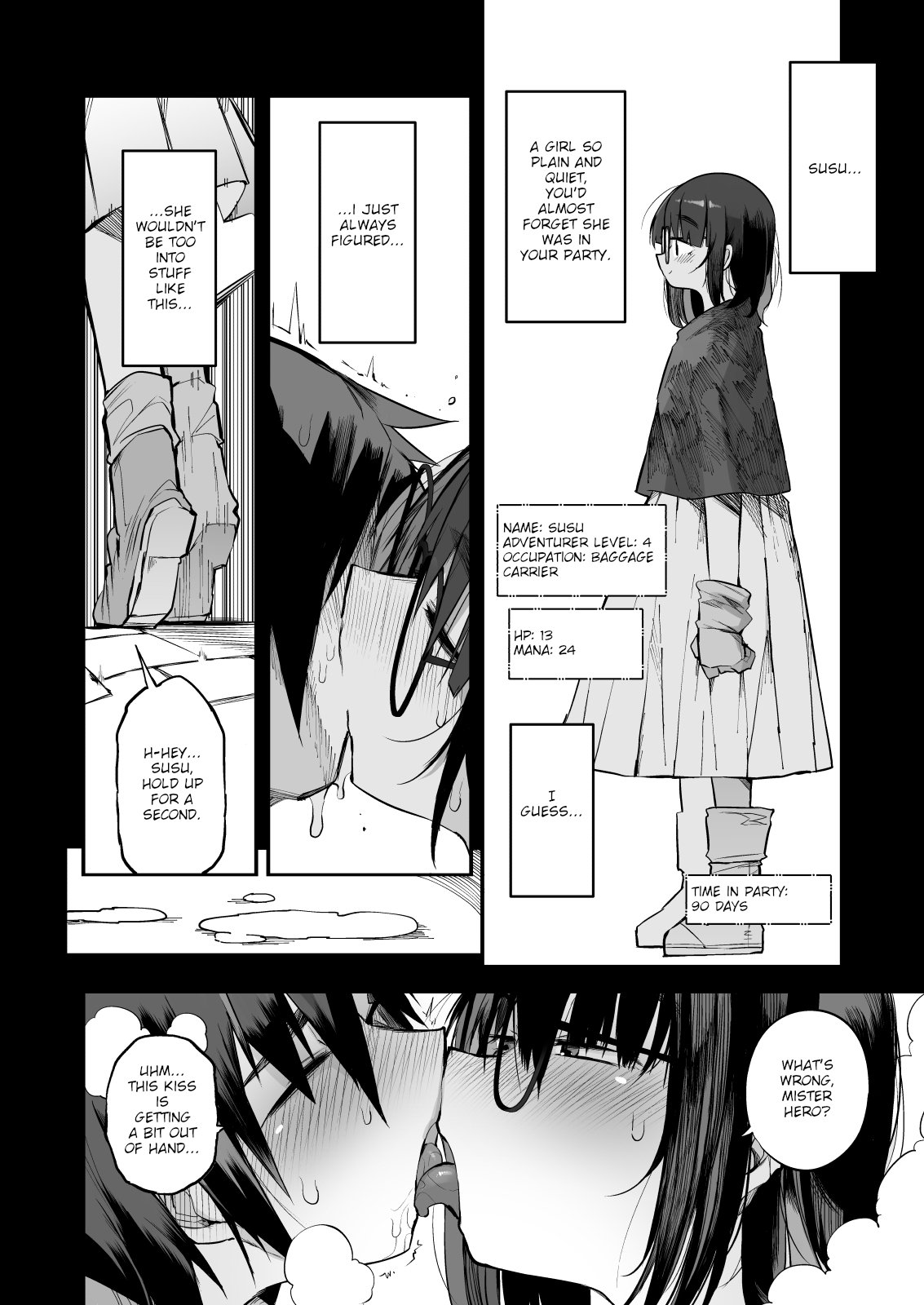Escaping a semen squeezing dungeon with a modest girl who I really didn’t expect to have S-rank slut stats [F4U] 1 . Escaping a semen squeezing dungeon with a modest girl who I really didn't expect to have S-rank slut stats - Chapter 1 [F4U] – page 9