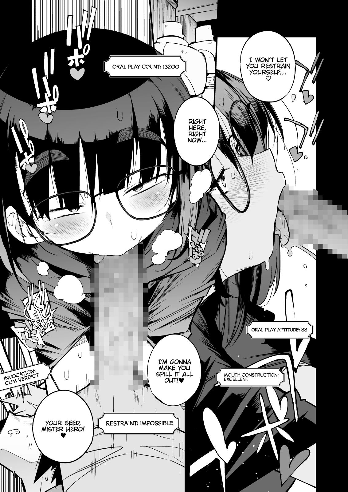 Escaping a semen squeezing dungeon with a modest girl who I really didn’t expect to have S-rank slut stats [F4U] 2 . The S-Rank Pervert Status of the Unfit Homely Girl in the Hero Party With a Ban on Love - Chapter 2 [F4U] – page 15