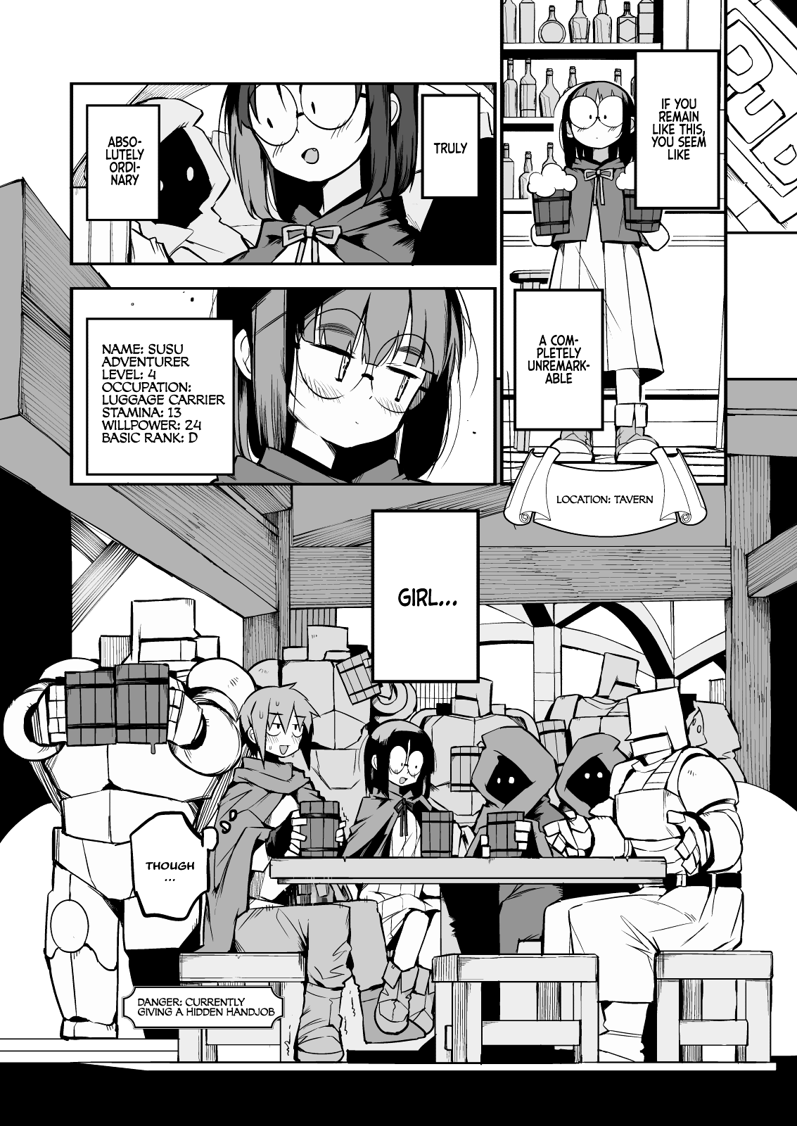Escaping a semen squeezing dungeon with a modest girl who I really didn’t expect to have S-rank slut stats [F4U] 2 . The S-Rank Pervert Status of the Unfit Homely Girl in the Hero Party With a Ban on Love - Chapter 2 [F4U] – page 17