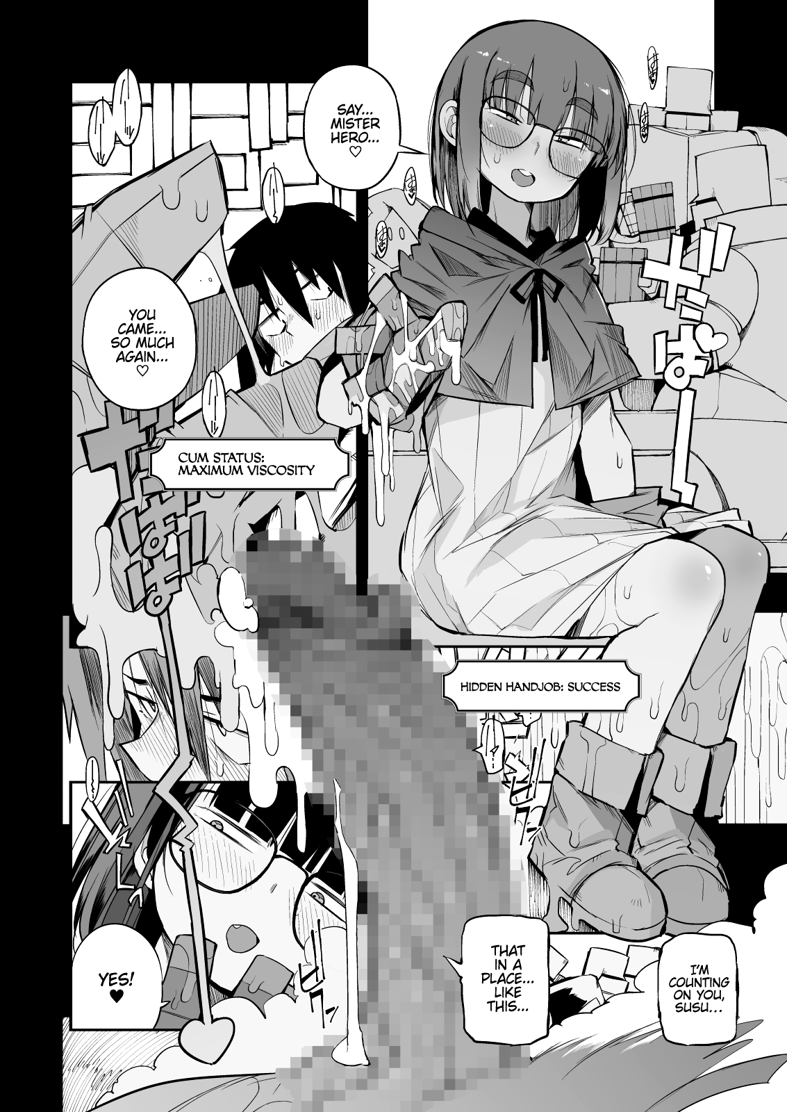 Escaping a semen squeezing dungeon with a modest girl who I really didn’t expect to have S-rank slut stats [F4U] 2 . The S-Rank Pervert Status of the Unfit Homely Girl in the Hero Party With a Ban on Love - Chapter 2 [F4U] – page 20