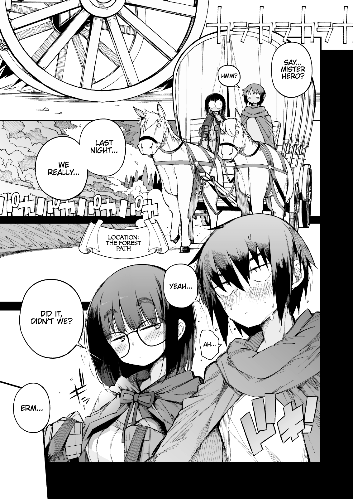 Escaping a semen squeezing dungeon with a modest girl who I really didn’t expect to have S-rank slut stats [F4U] 2 . The S-Rank Pervert Status of the Unfit Homely Girl in the Hero Party With a Ban on Love - Chapter 2 [F4U] – page 3