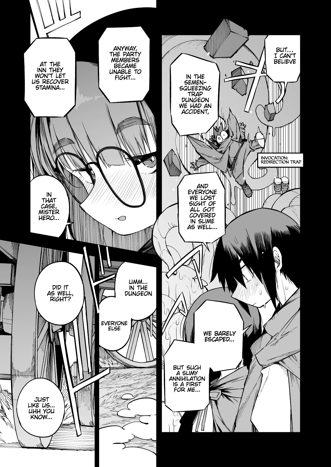 Escaping a semen squeezing dungeon with a modest girl who I really didn’t expect to have S-rank slut stats [F4U] 2 . The S-Rank Pervert Status of the Unfit Homely Girl in the Hero Party With a Ban on Love - Chapter 2 [F4U] – page 5
