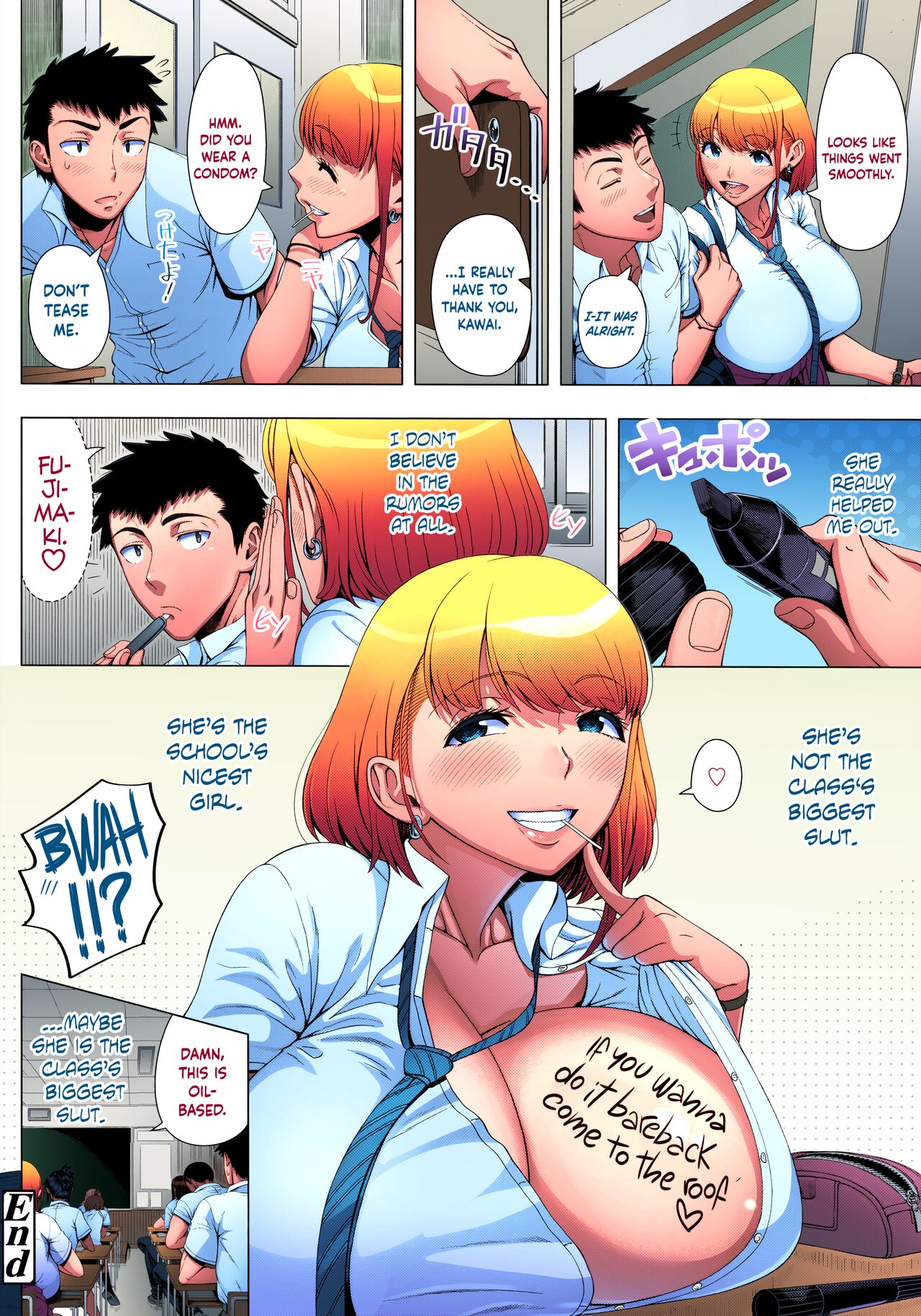 High School Girl’s Mommy’s Exam Preparation [Shinozuka Yuuji] 1.5 . High School Slut's Love Consultation - Colored - Chapter 1 [Shinozuka Yuuji] – page 32