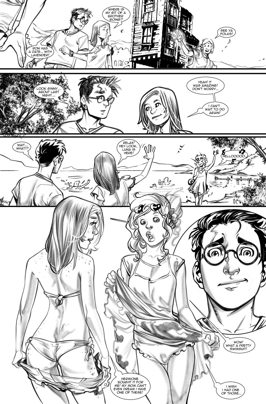 The Harry Potter Experiment (Harry Potter) [Bayushi] 3 . The Harry Potter Experiment - Chapter 3 (Harry Potter) [Bayushi] – page 2