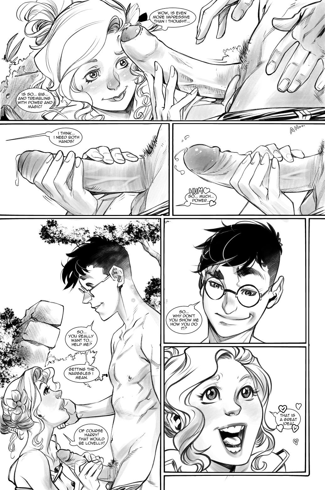 The Harry Potter Experiment (Harry Potter) [Bayushi] 3 . The Harry Potter Experiment - Chapter 3 (Harry Potter) [Bayushi] – page 7