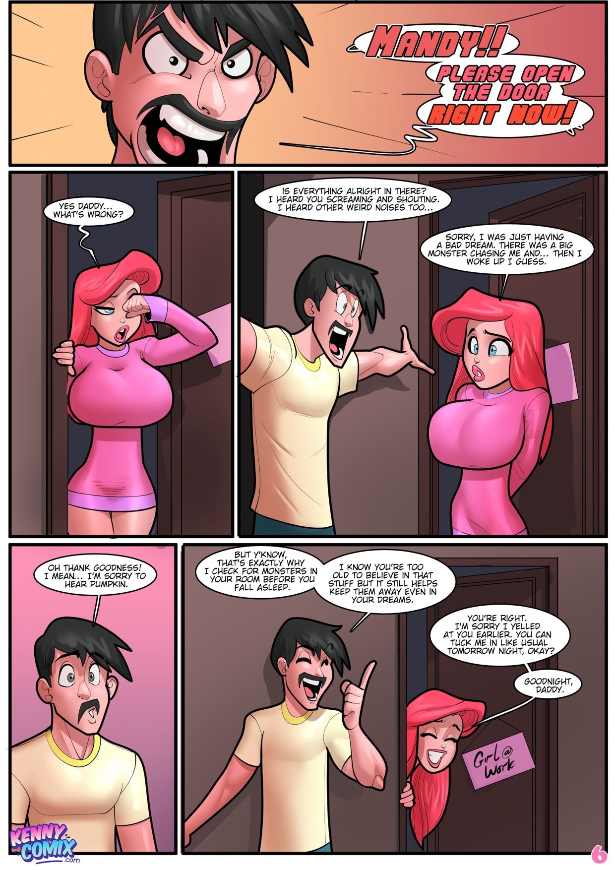 Monster in the Closet [Rabies T Lagomorph] 1 . Monster in the Closet - Chapter 1 [Rabies T Lagomorph] – page 7