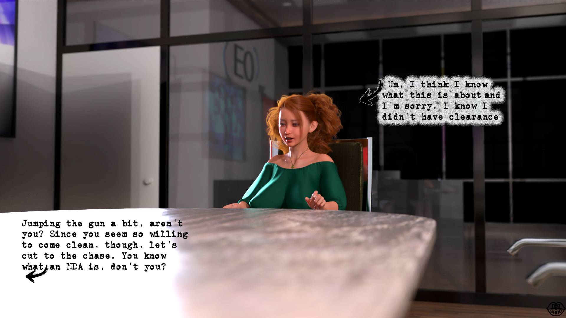 Tangled Transactions [Nonsane] 1.1 . Tangled Transactions - Futanari - Chapter 1 [Nonsane] – page 4