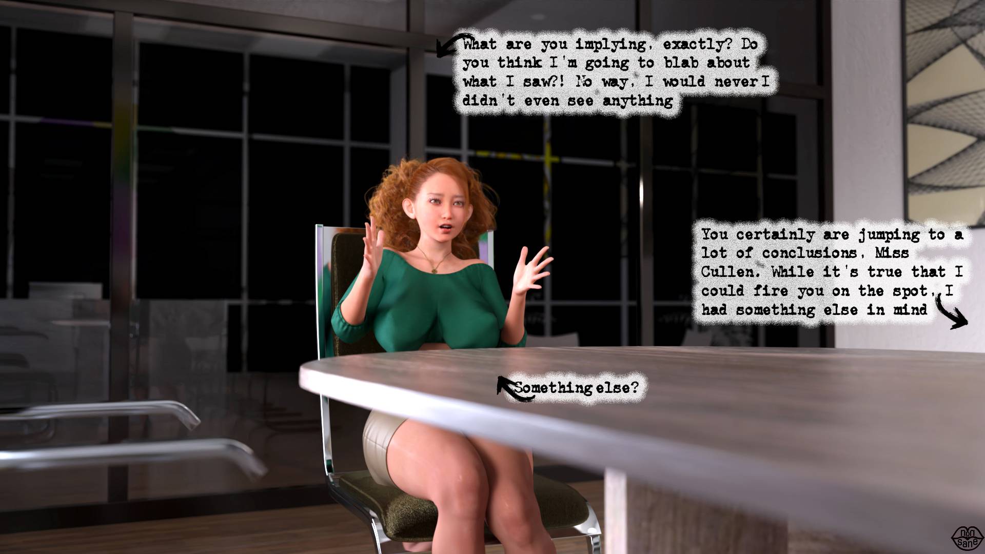 Tangled Transactions [Nonsane] 1.1 . Tangled Transactions - Futanari - Chapter 1 [Nonsane] – page 6