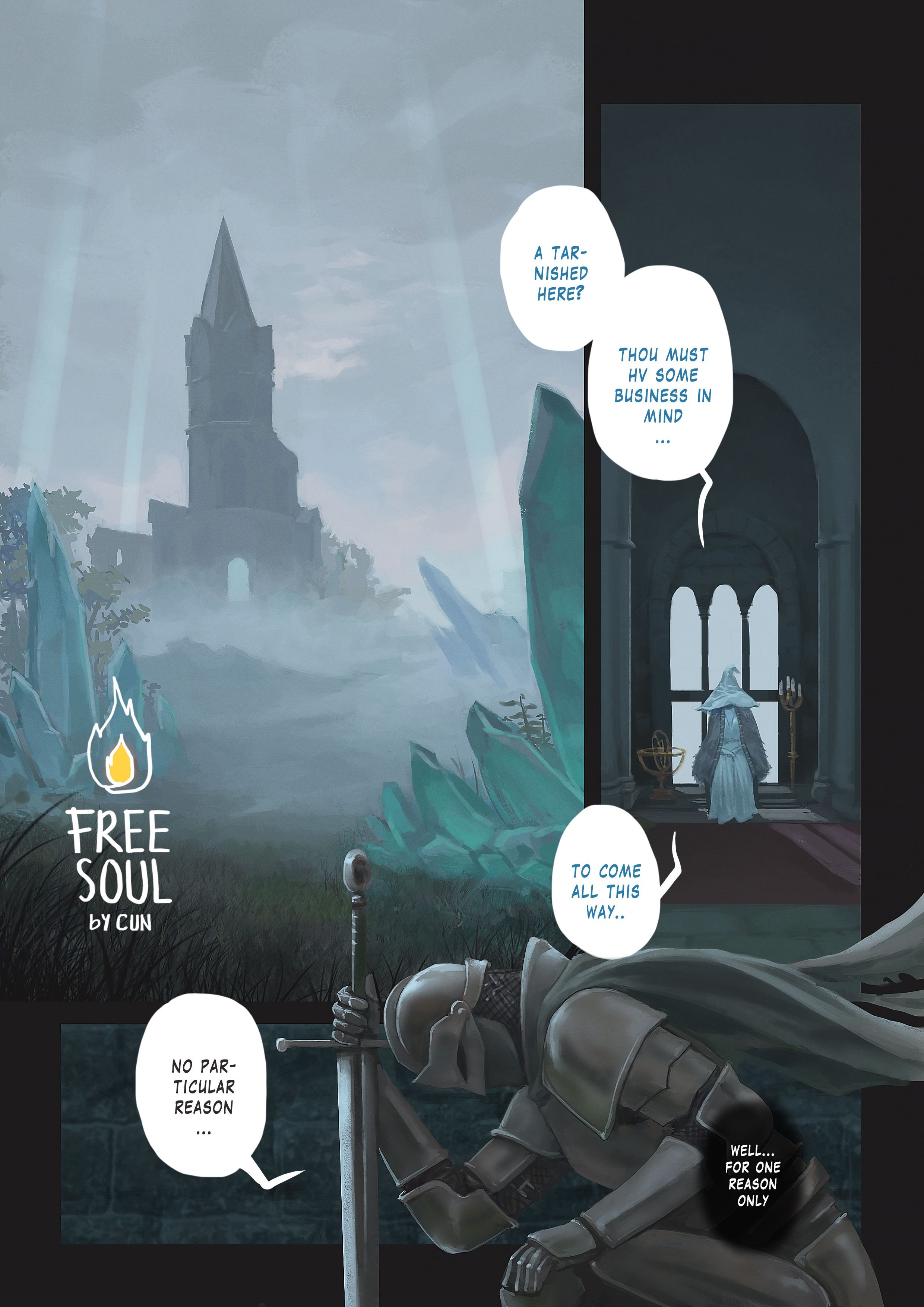 Free Soul (Elden Ring) [TSFSingularity (CunCyun)] 1 . Free Soul - Chapter 1 (Elden Ring) [TSFSingularity (CunCyun)] – page 1