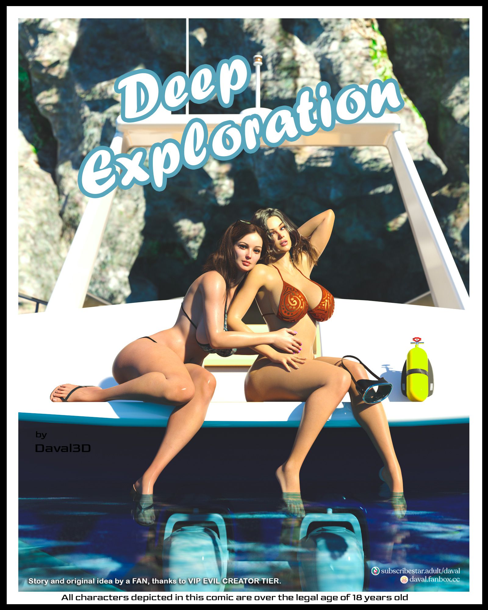 Deep Exploration [Daval3D] 1 . Deep Exploration - Chapter 1 [Daval3D] – page 1