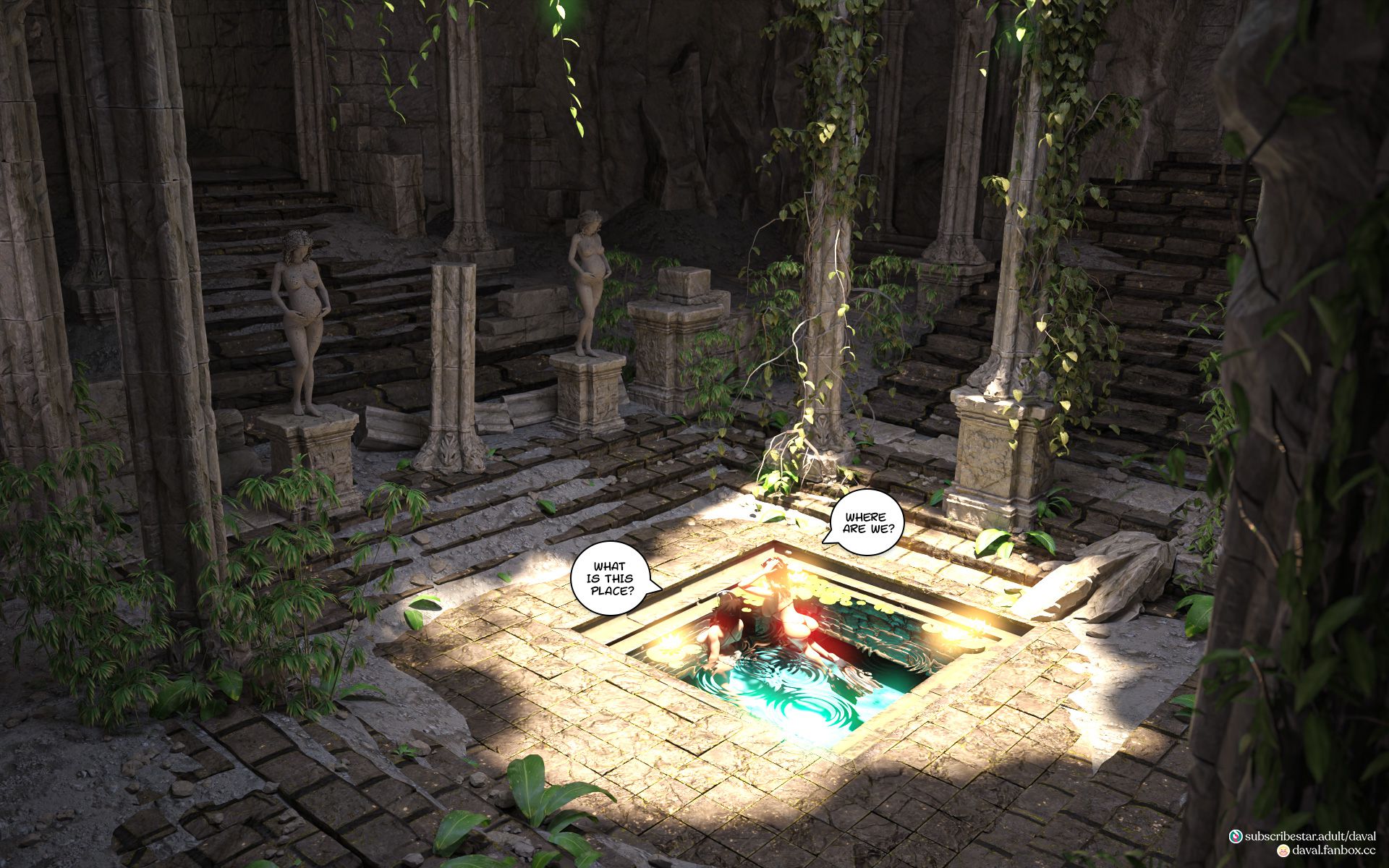 Deep Exploration [Daval3D] 1 . Deep Exploration - Chapter 1 [Daval3D] – page 16