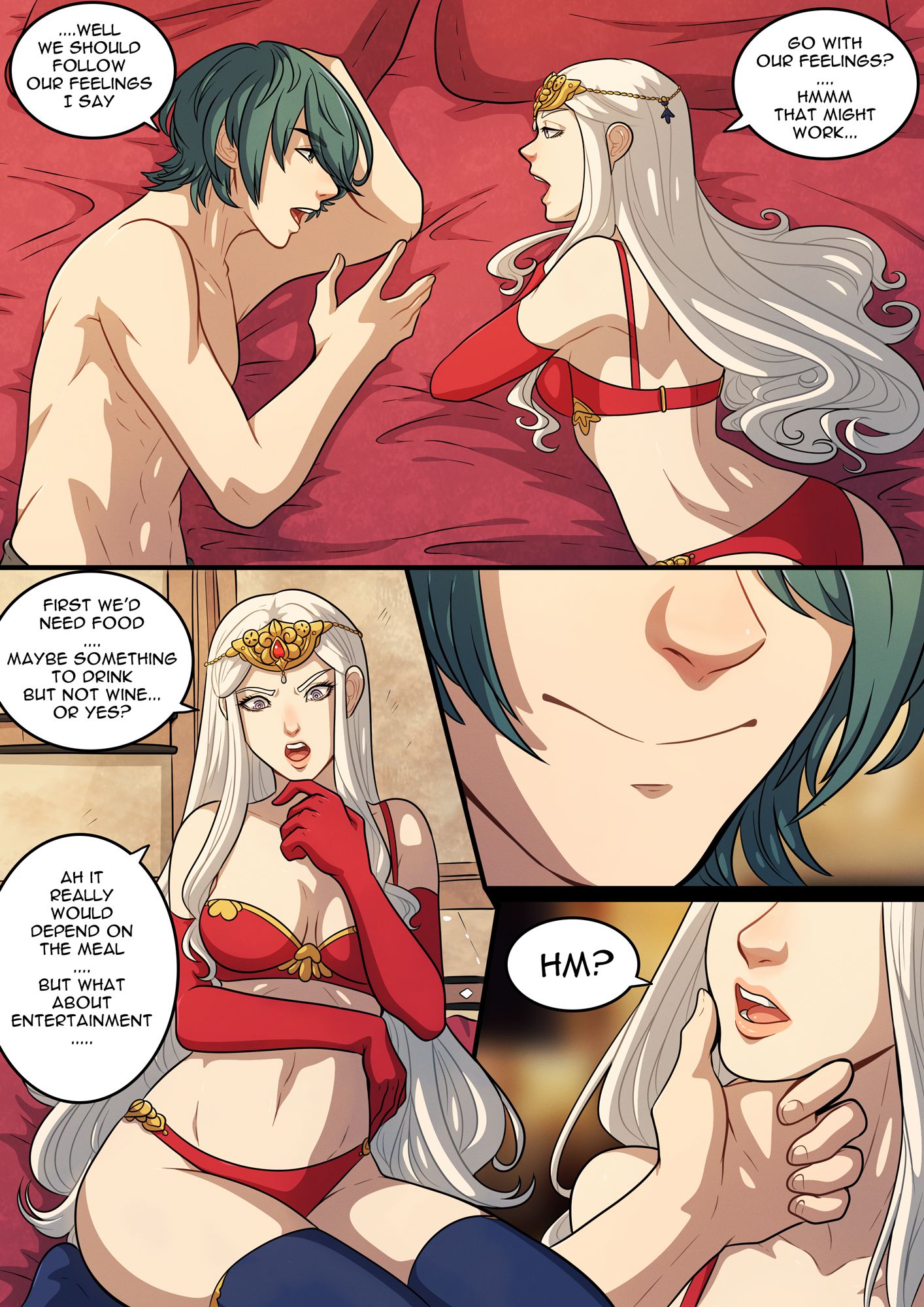 Love Sampler (Fire Emblem – Three Houses) [Kinkymation] 1 . Love Sampler - Chapter 1 (Fire Emblem - Three Houses) [Kinkymation] – page 4