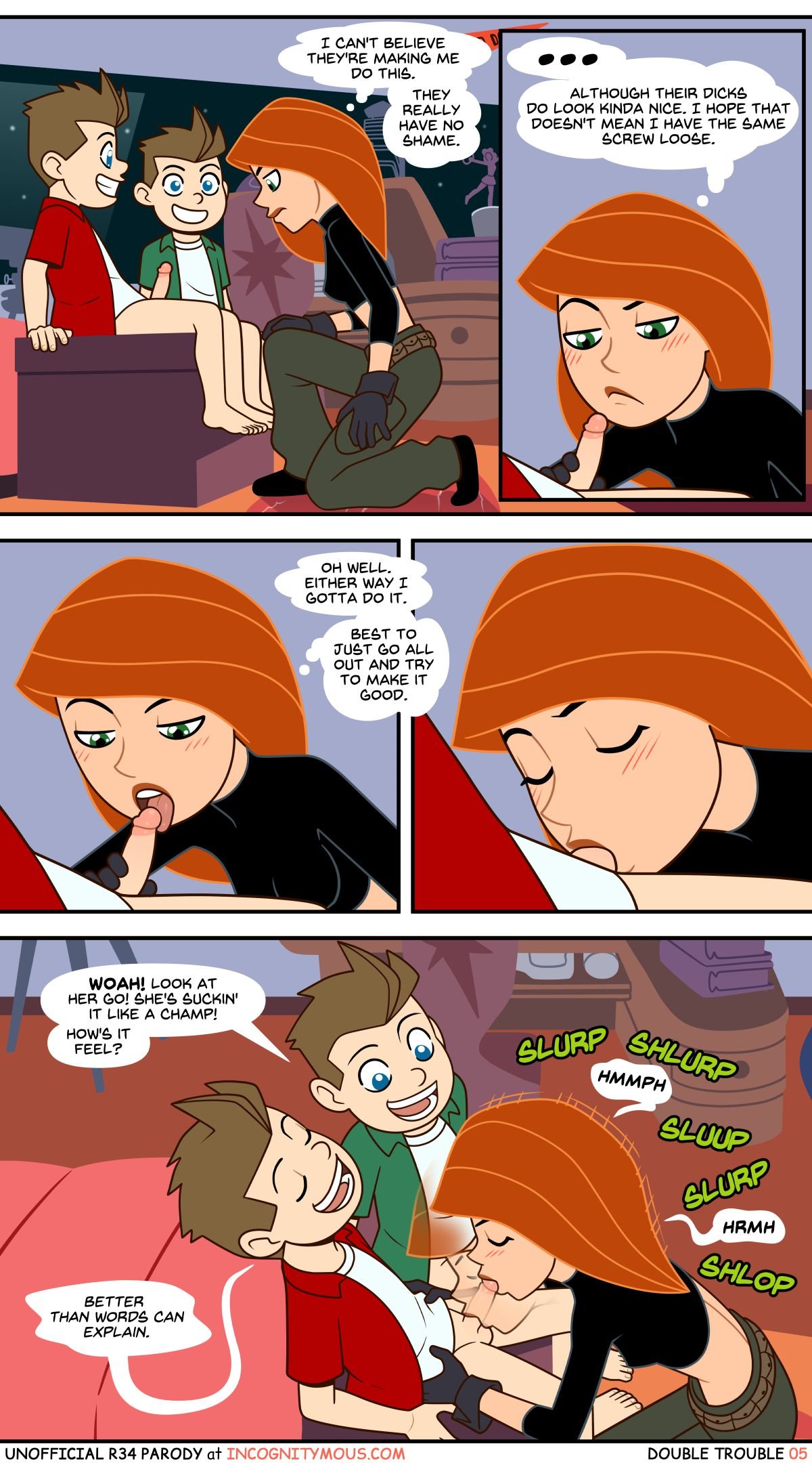 Double Trouble (Kim Possible) [Incognitymous] 1 . Double Trouble - Chapter 1 (Kim Possible) [Incognitymous] – page 5