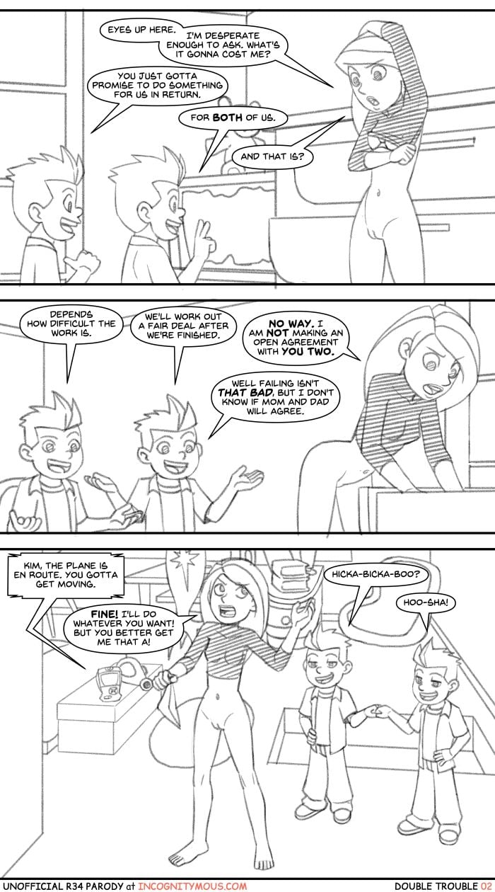 Double Trouble (Kim Possible) [Incognitymous] 1.5 . Double Trouble - Chapter 1 (Kim Possible) [Incognitymous] – page 2