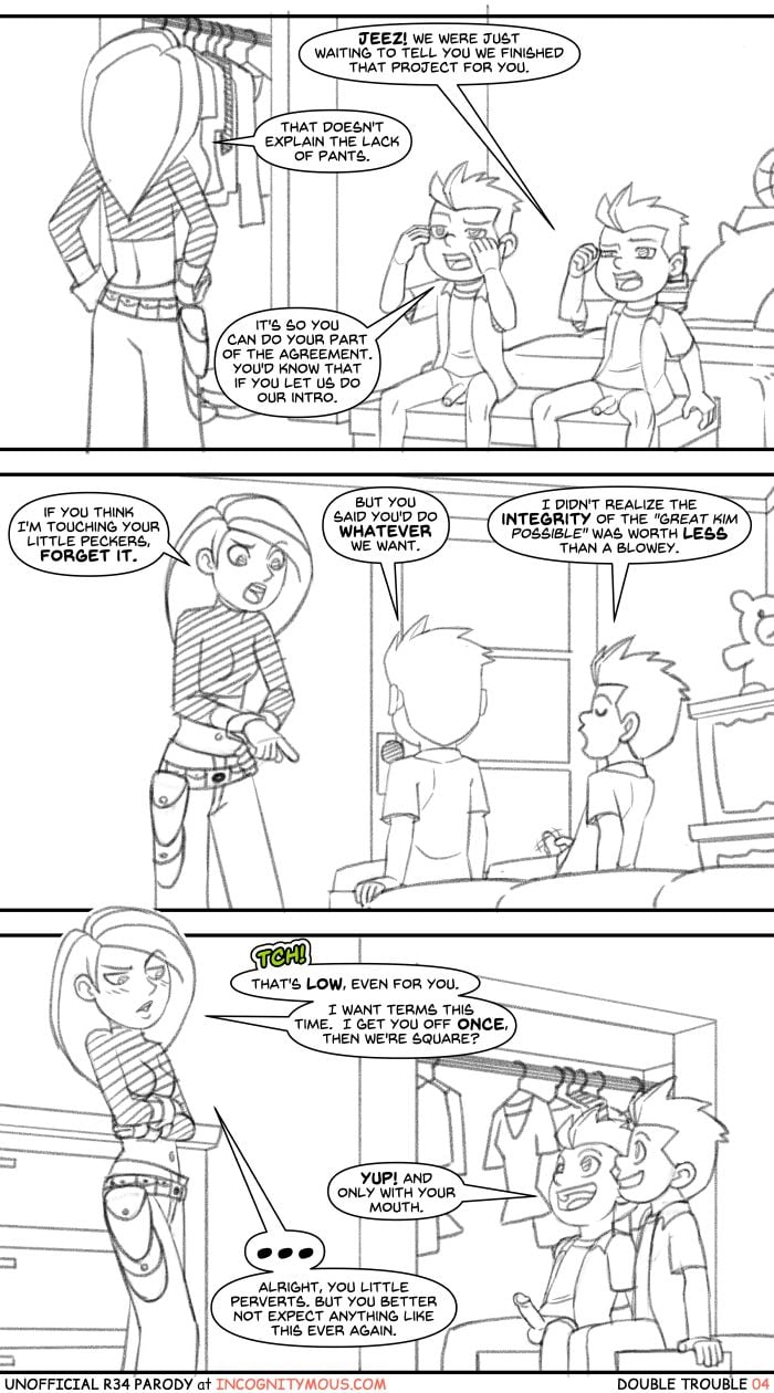 Double Trouble (Kim Possible) [Incognitymous] 1.5 . Double Trouble - Chapter 1 (Kim Possible) [Incognitymous] – page 4