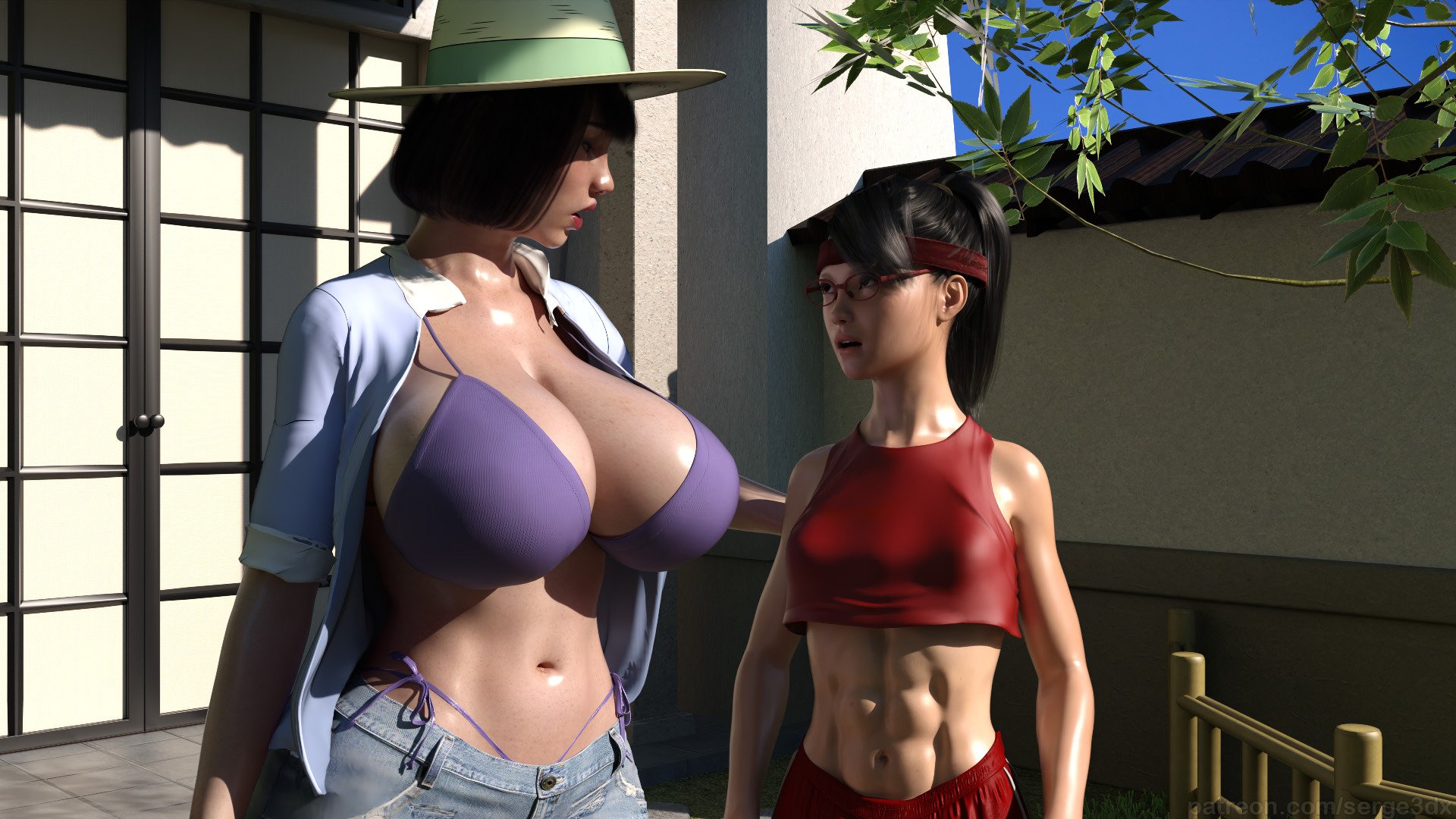 Hinata and Sarada (Naruto) [Serge3DX] 1.5 . Hinata and Sarada - Textless - Chapter 1 (Naruto) [Serge3DX] – page 14