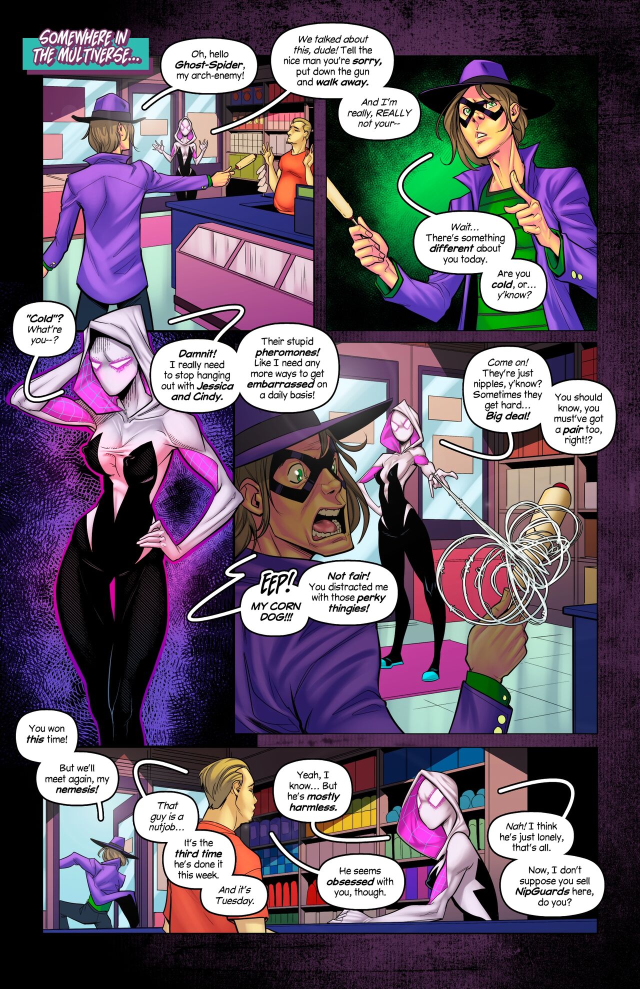 Thot-Spider (Spider-Man) [Tracy Scops] 1 . Thot-Spider  - Chapter 1 (Spider-Man) [Tracy Scops] – page 3