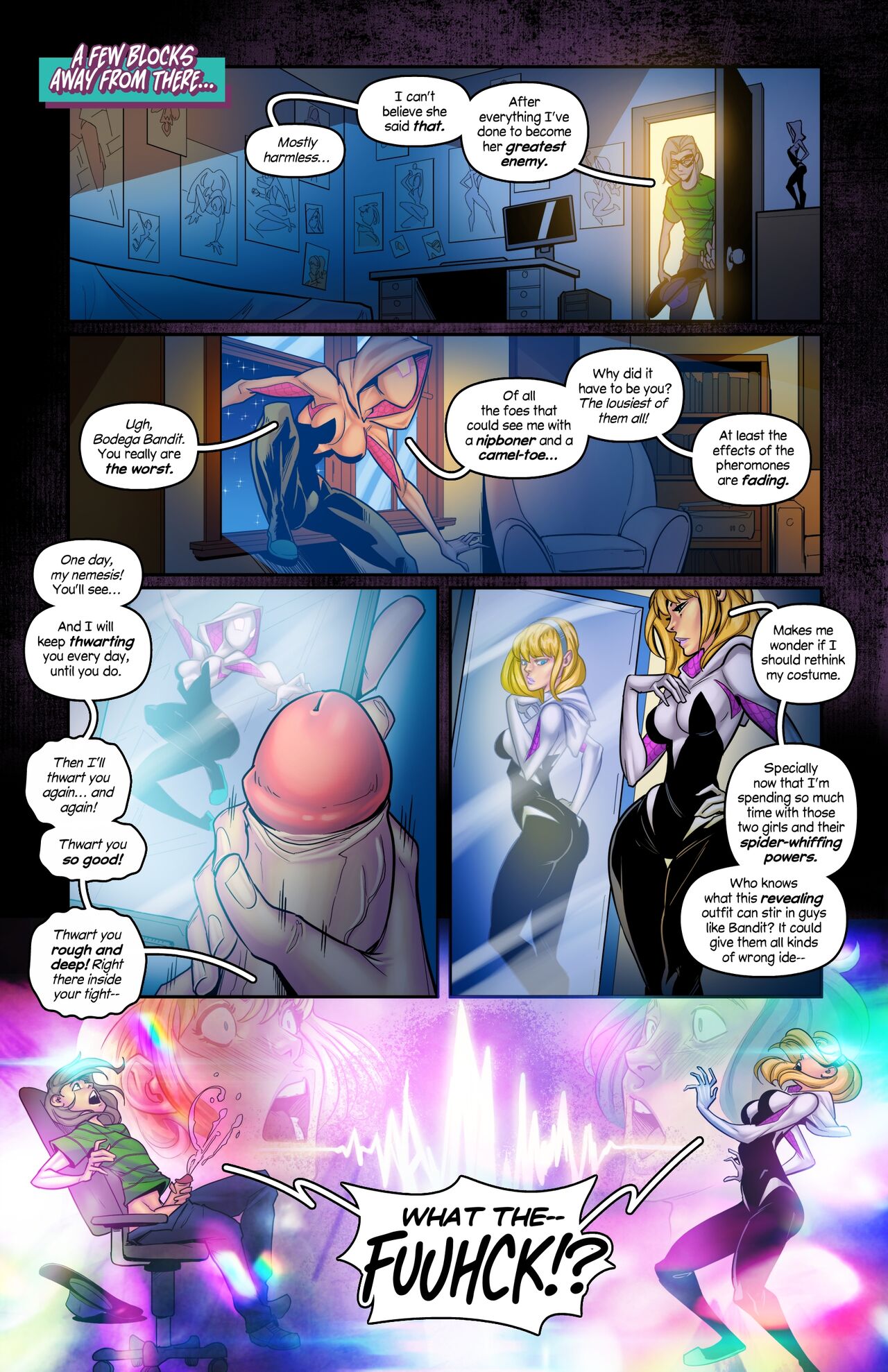 Thot-Spider (Spider-Man) [Tracy Scops] 1 . Thot-Spider  - Chapter 1 (Spider-Man) [Tracy Scops] – page 4