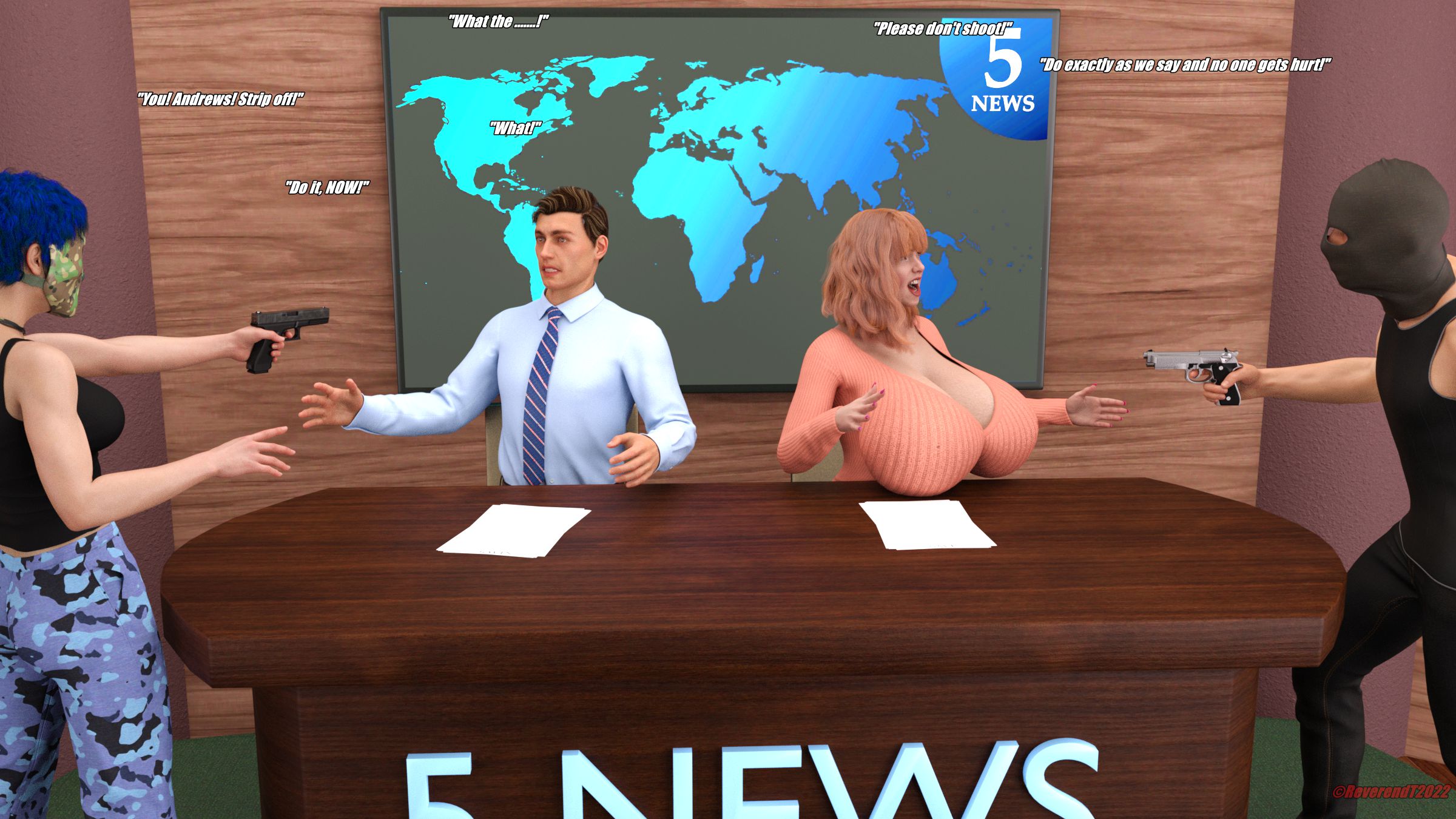 News Flash [ReverendT69] 1 . News Flash - Chapter 1 [ReverendT69] – page 2