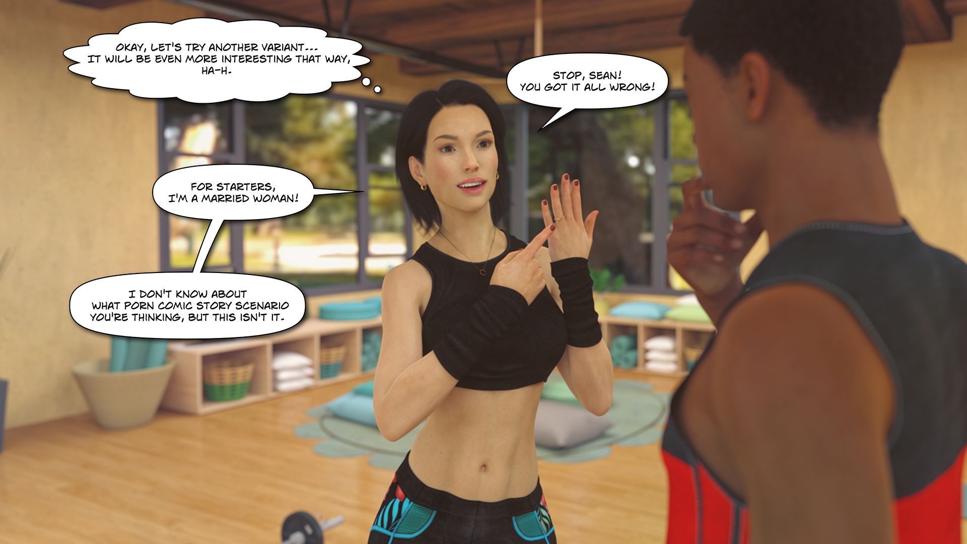 The F Gym [Lexx228] 1 . The F Gym - Chapter 1 [Lexx228] – page 100
