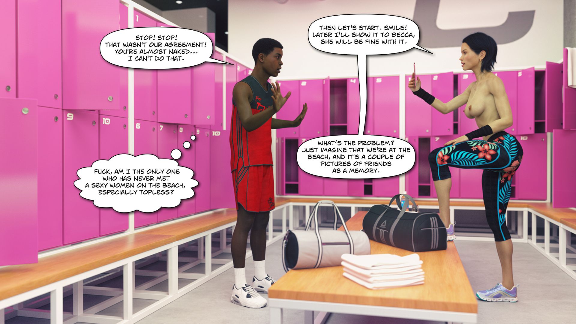 The F Gym [Lexx228] 1 . The F Gym - Chapter 1 [Lexx228] – page 108
