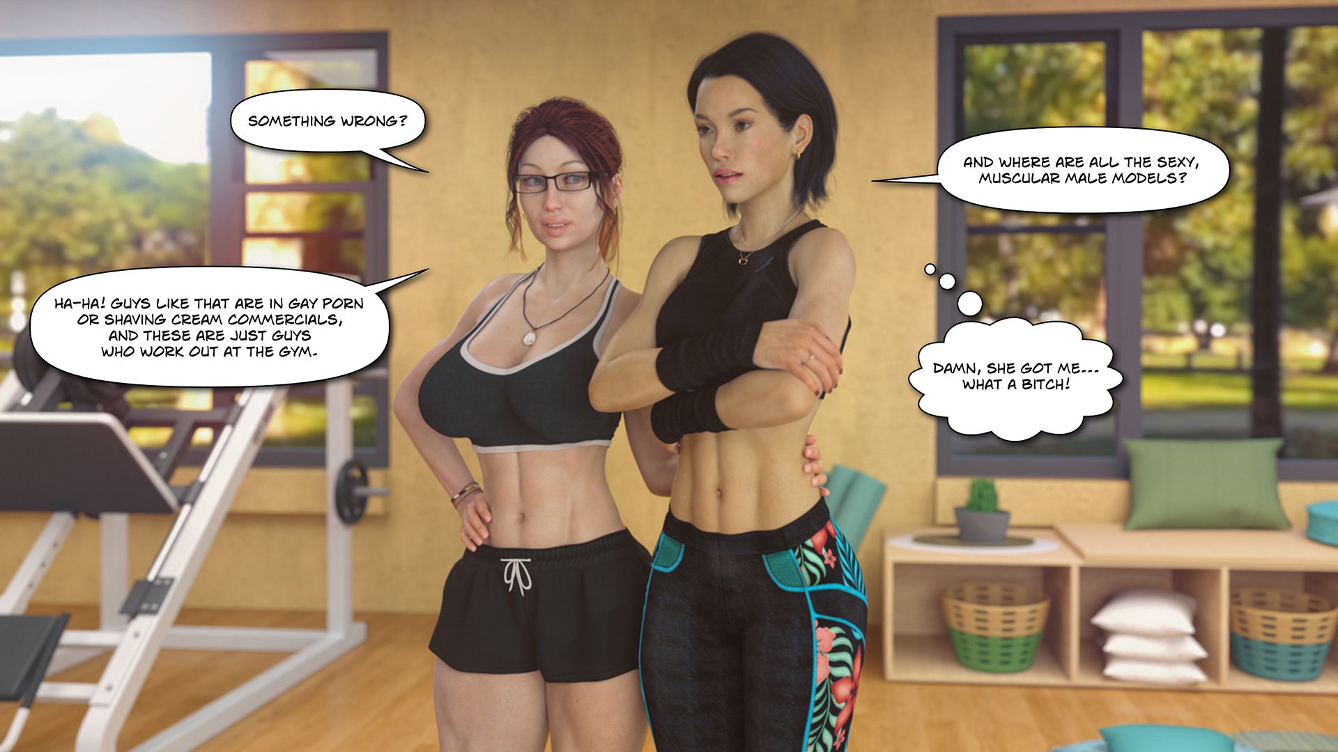 The F Gym [Lexx228] 1 . The F Gym - Chapter 1 [Lexx228] – page 14