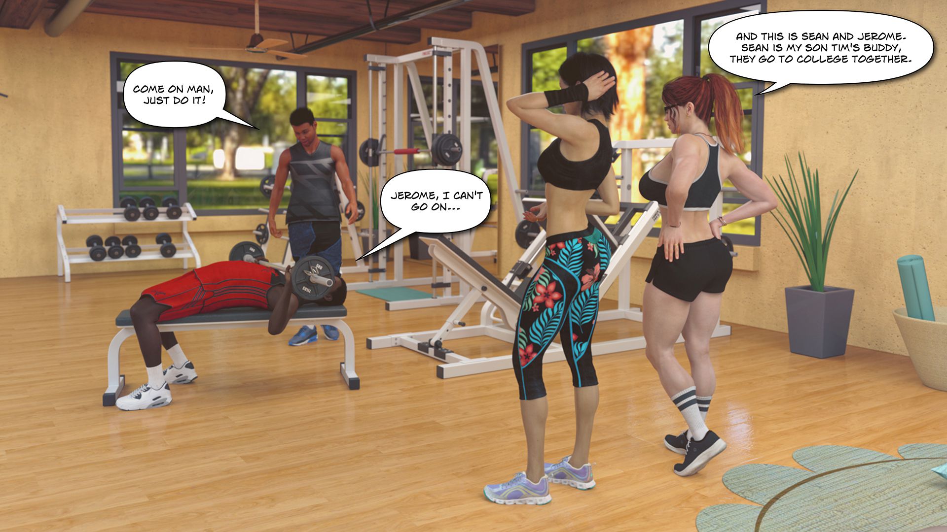 The F Gym [Lexx228] 1 . The F Gym - Chapter 1 [Lexx228] – page 17