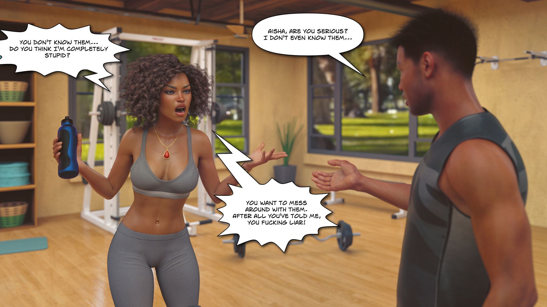 The F Gym [Lexx228] 1 . The F Gym - Chapter 1 [Lexx228] – page 22