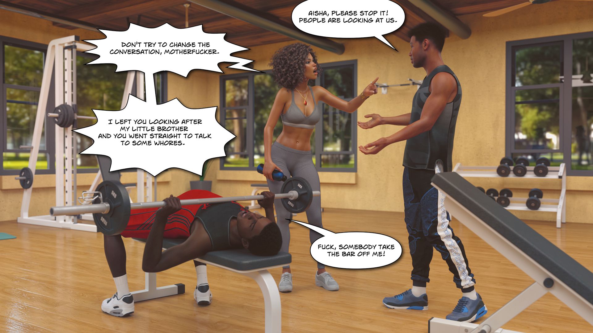 The F Gym [Lexx228] 1 . The F Gym - Chapter 1 [Lexx228] – page 23
