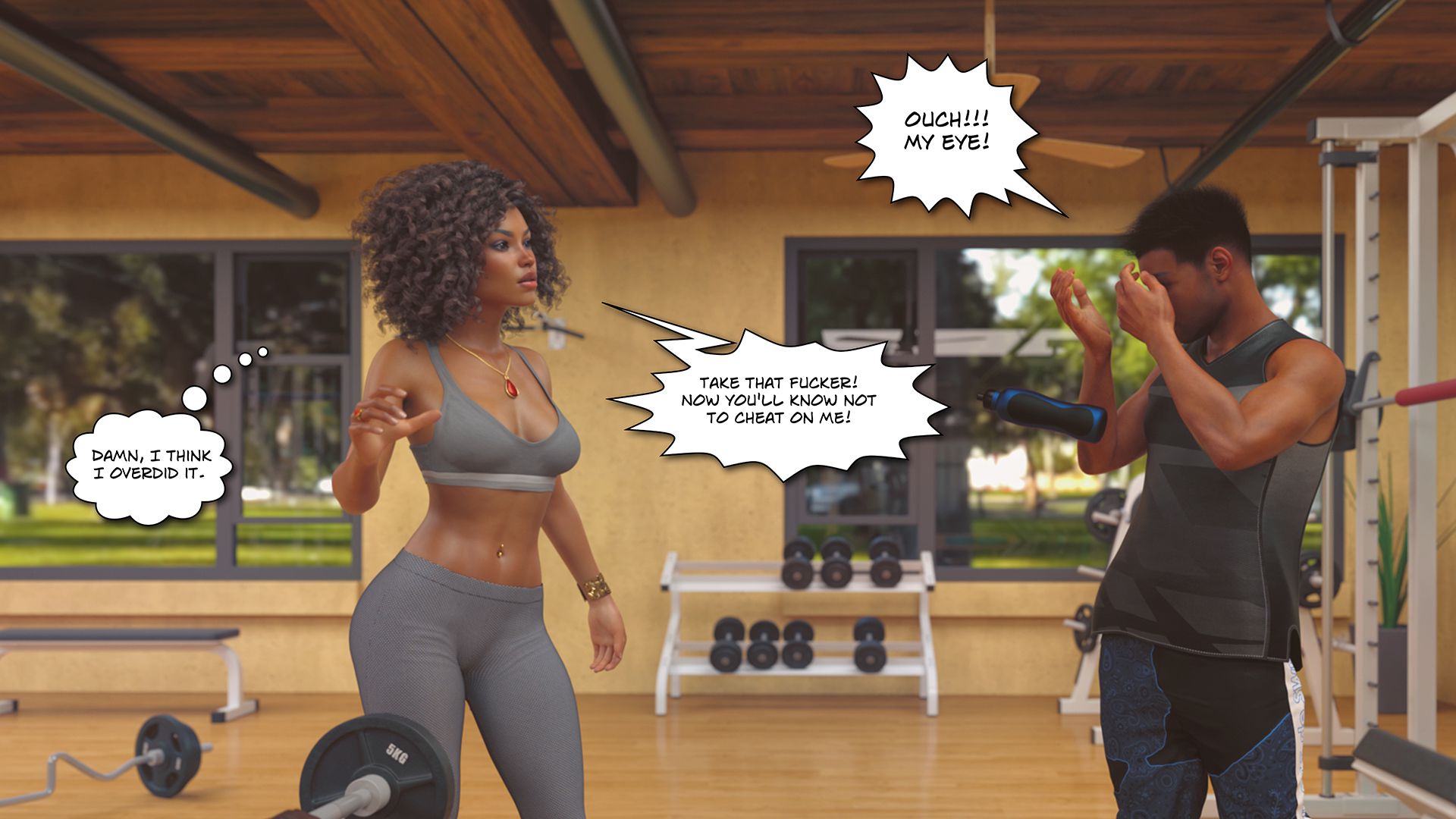 The F Gym [Lexx228] 1 . The F Gym - Chapter 1 [Lexx228] – page 27