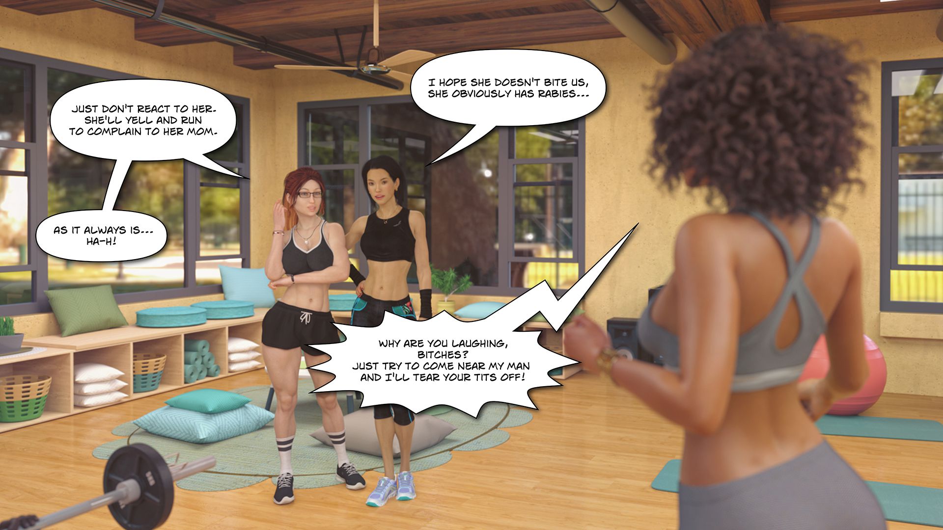 The F Gym [Lexx228] 1 . The F Gym - Chapter 1 [Lexx228] – page 28