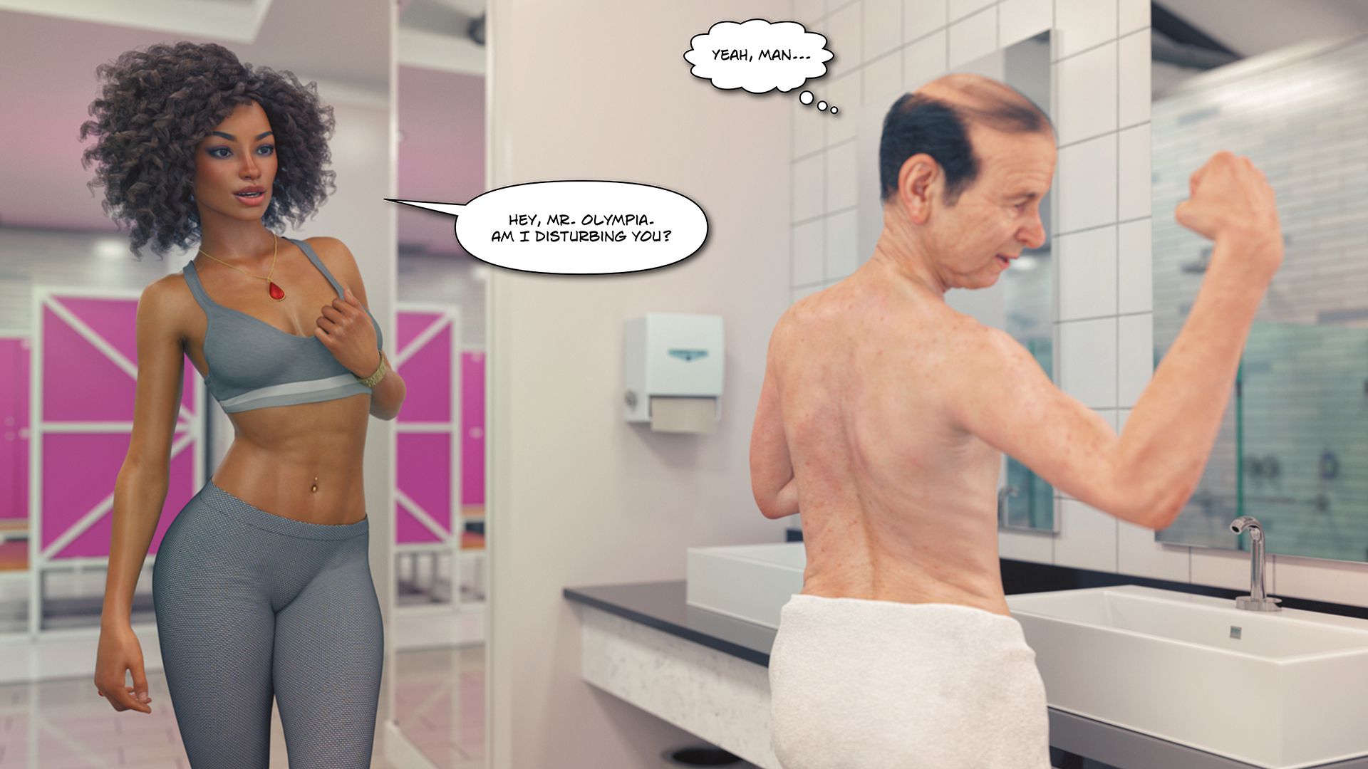 The F Gym [Lexx228] 1 . The F Gym - Chapter 1 [Lexx228] – page 38