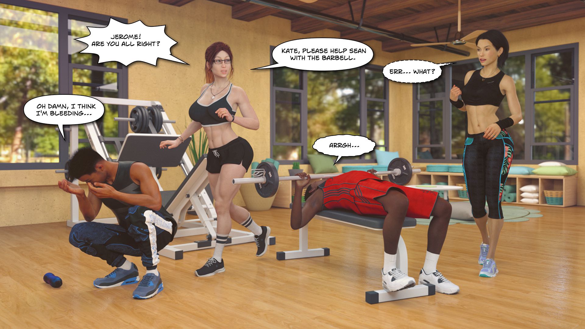 The F Gym [Lexx228] 1 . The F Gym - Chapter 1 [Lexx228] – page 79