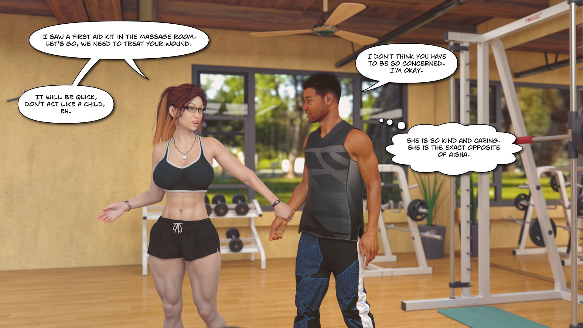 The F Gym [Lexx228] 1 . The F Gym - Chapter 1 [Lexx228] – page 85