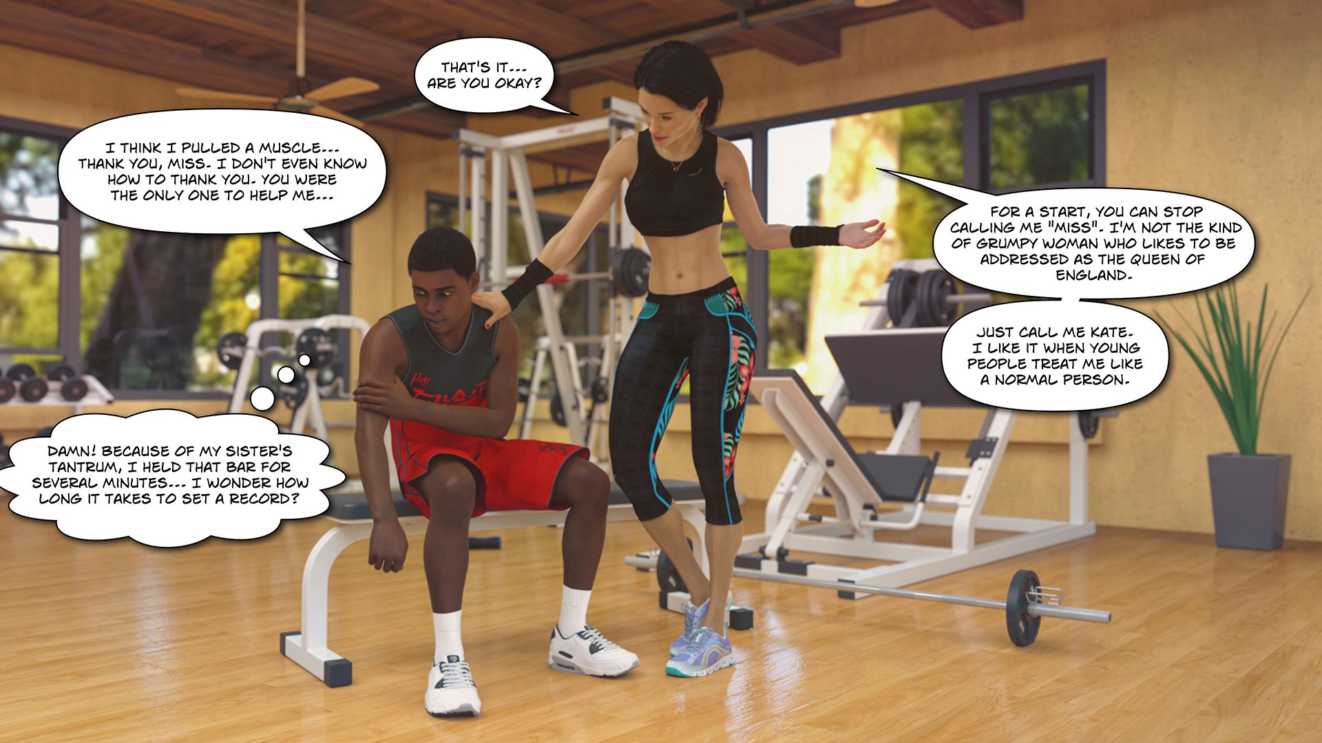 The F Gym [Lexx228] 1 . The F Gym - Chapter 1 [Lexx228] – page 90