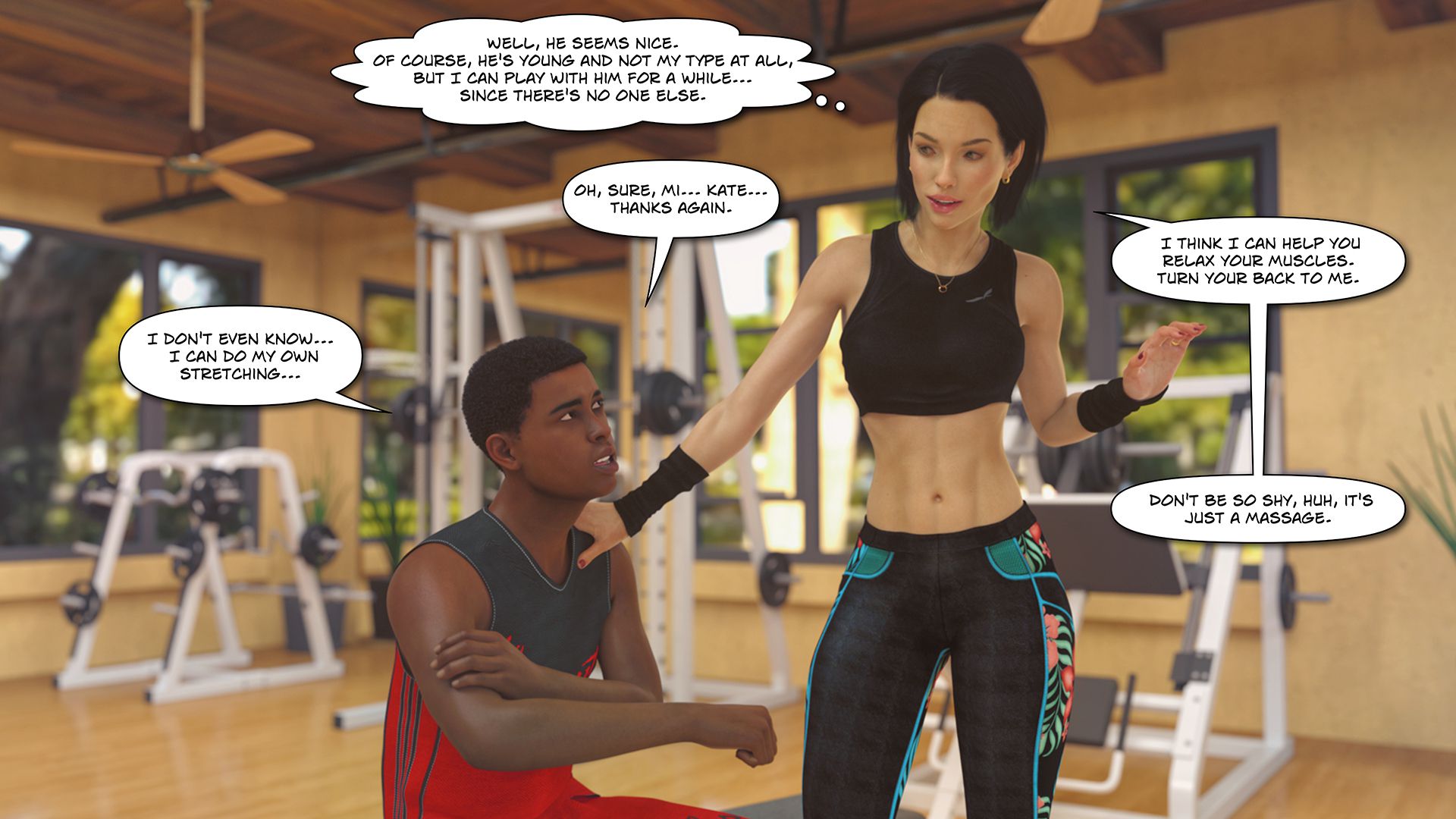 The F Gym [Lexx228] 1 . The F Gym - Chapter 1 [Lexx228] – page 91