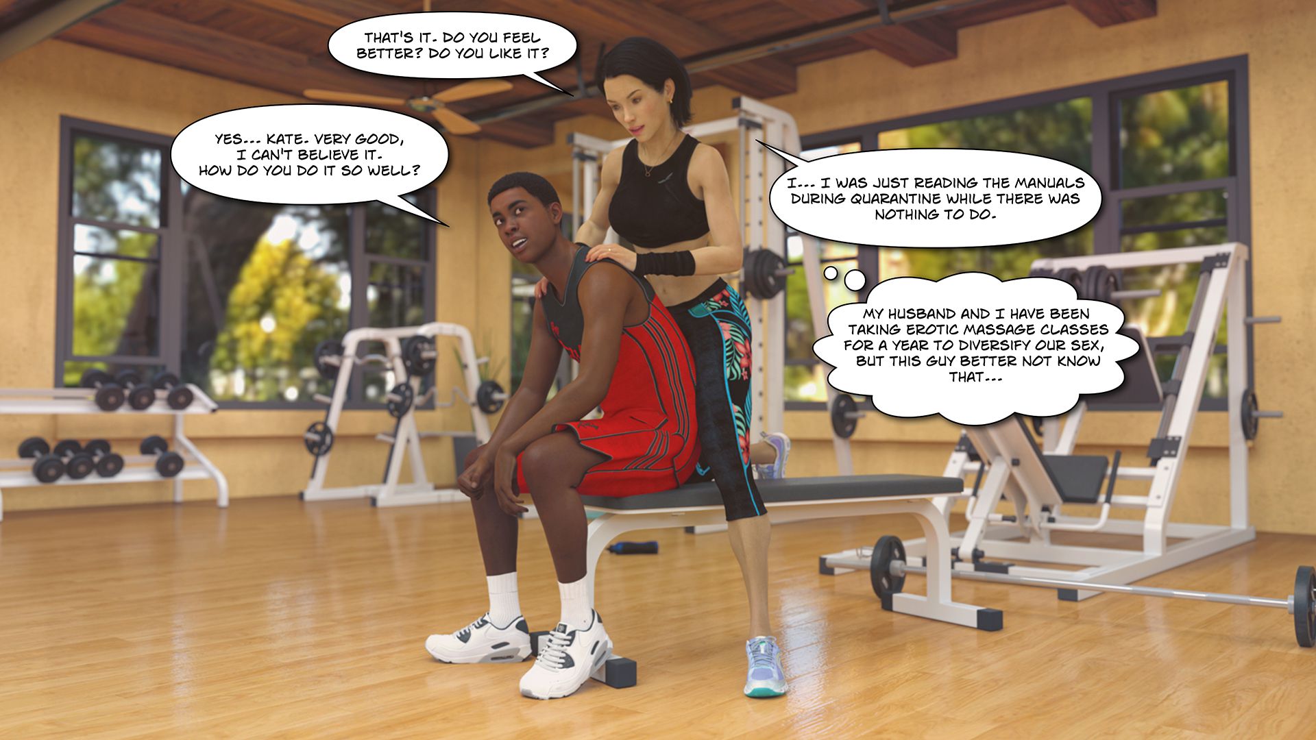 The F Gym [Lexx228] 1 . The F Gym - Chapter 1 [Lexx228] – page 92