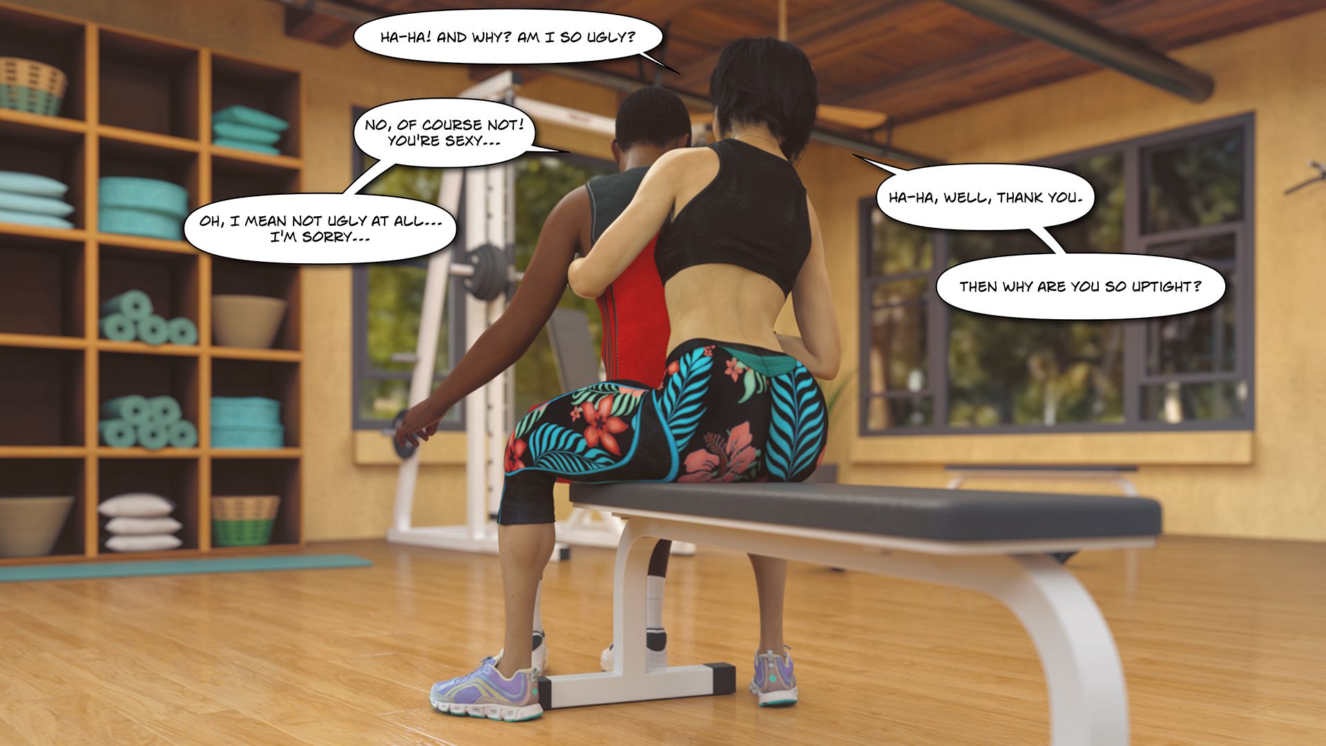 The F Gym [Lexx228] 1 . The F Gym - Chapter 1 [Lexx228] – page 95