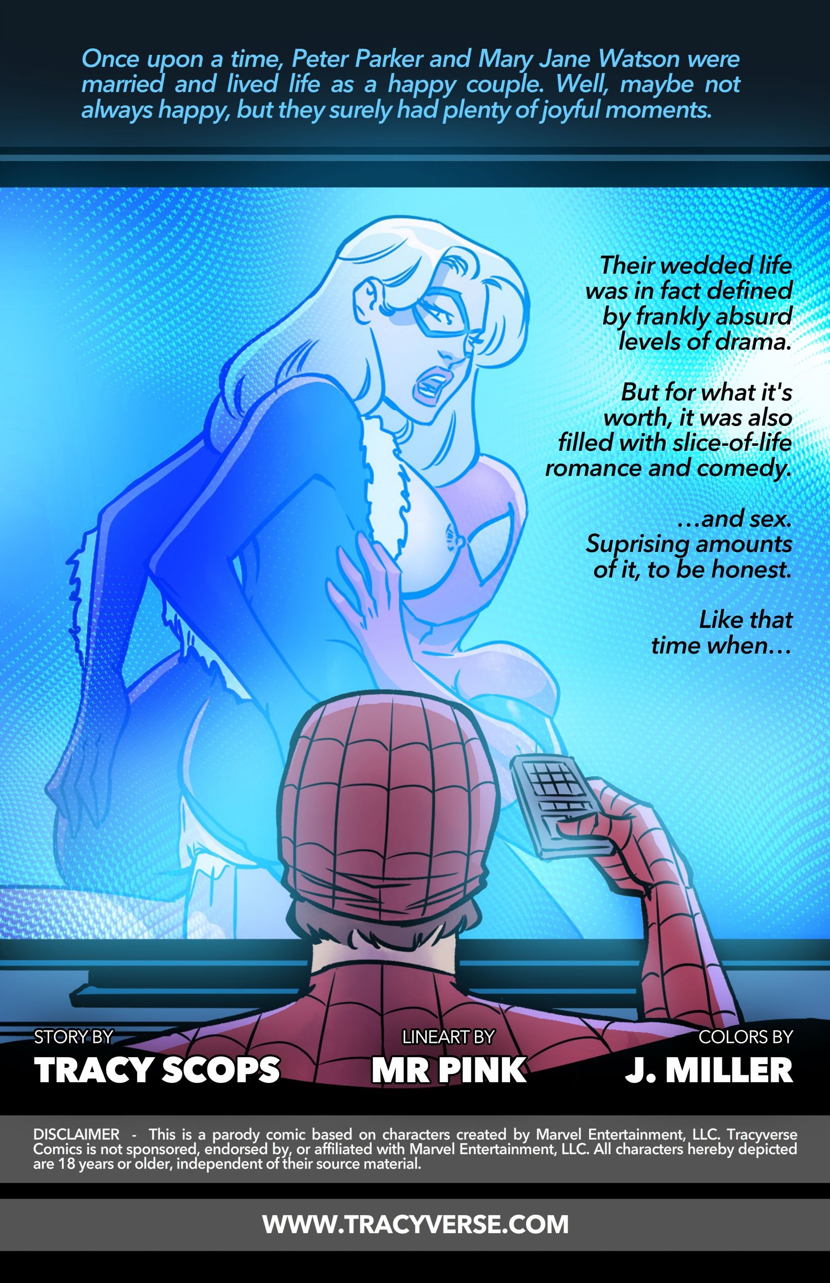 Late Hours Hornies (Spider-Man) [Tracy Scops] 1 . Late Hours Hornies - Chapter 1 (Spider-Man) [Tracy Scops] – page 2
