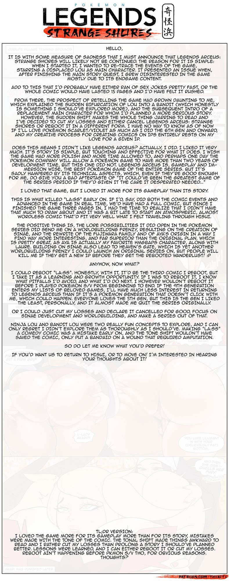 Pokémon Legends: Strange Shores (Pokemon) [The Kite] 1 . Pokémon Legends: Strange Shores - Chapter 1 (Pokemon) [The Kite] – page 13