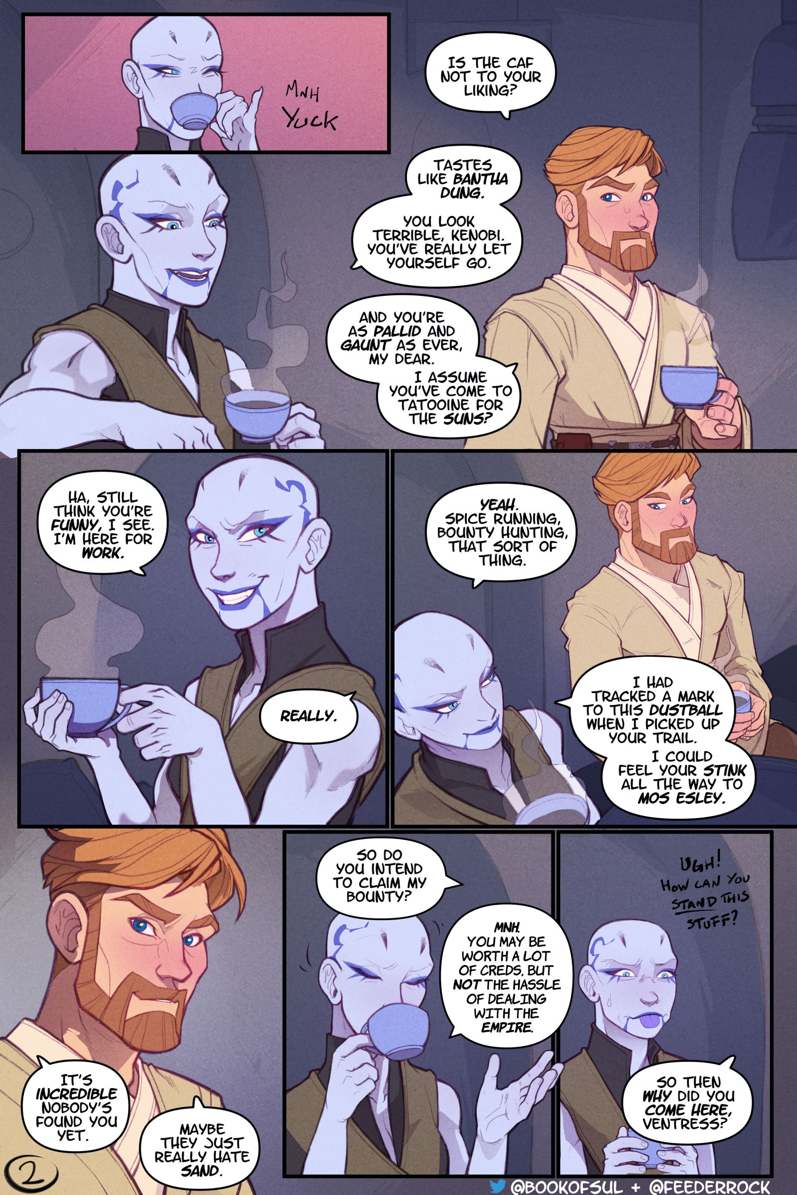 Hello There (Star Wars: The Clone Wars) [Hagfish , Stendra] 1 . Hello There - Chapter 1 (Star Wars: The Clone Wars) [Hagfish , Stendra] – page 2