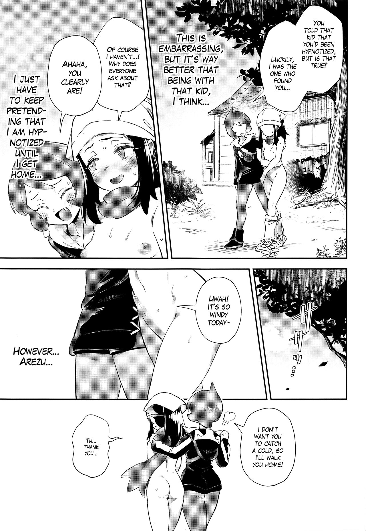 The Girls’ Ancient Times Adventure (Pokémon Legends: Arceus) [TER] 1 . The Girls' Ancient Times Adventure - Chapter 1 (Pokémon Legends: Arceus) [TER] – page 13