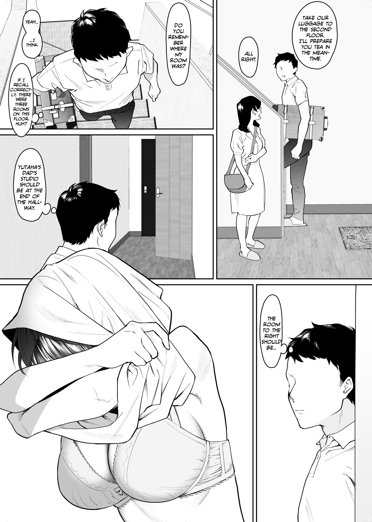 I visited my in-laws to announce my marriage and ended up fucking my wife’s little sister silly! [Nyaa no Esa] 1 . I visited my in-laws to announce my marriage and ended up fucking my wife's little sister silly!  - Chapter 1 [Nyaa no Esa] – page 4