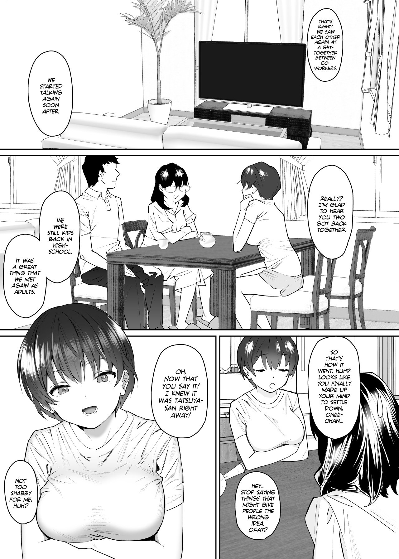I visited my in-laws to announce my marriage and ended up fucking my wife’s little sister silly! [Nyaa no Esa] 1 . I visited my in-laws to announce my marriage and ended up fucking my wife's little sister silly!  - Chapter 1 [Nyaa no Esa] – page 6