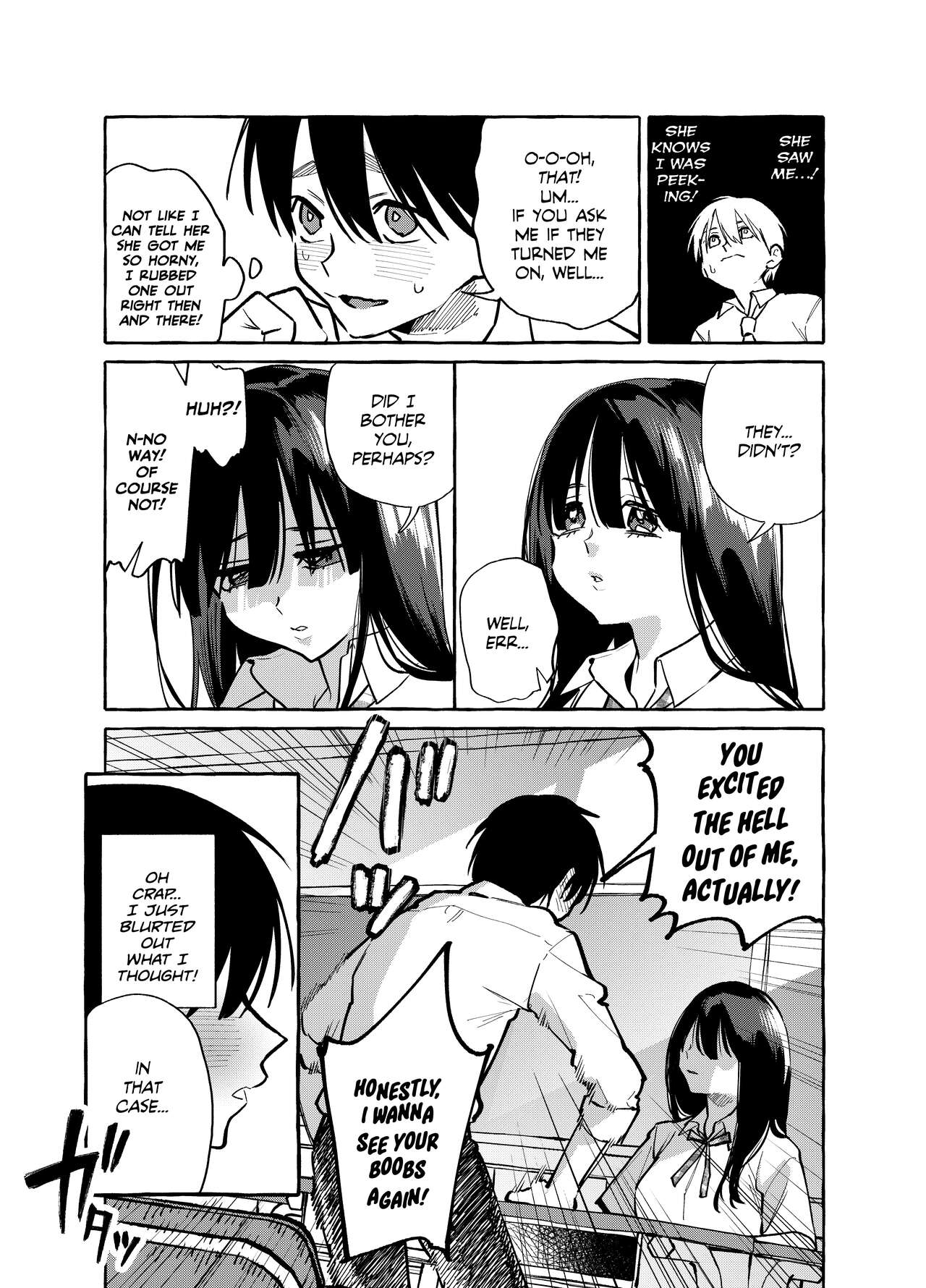 Mamiya shows off her boobs [Yamagara Tasuku , Karasuma Yayoi] 1 . Mamiya shows off her boobs - Chapter 1 [Yamagara Tasuku , Karasuma Yayoi] – page 12