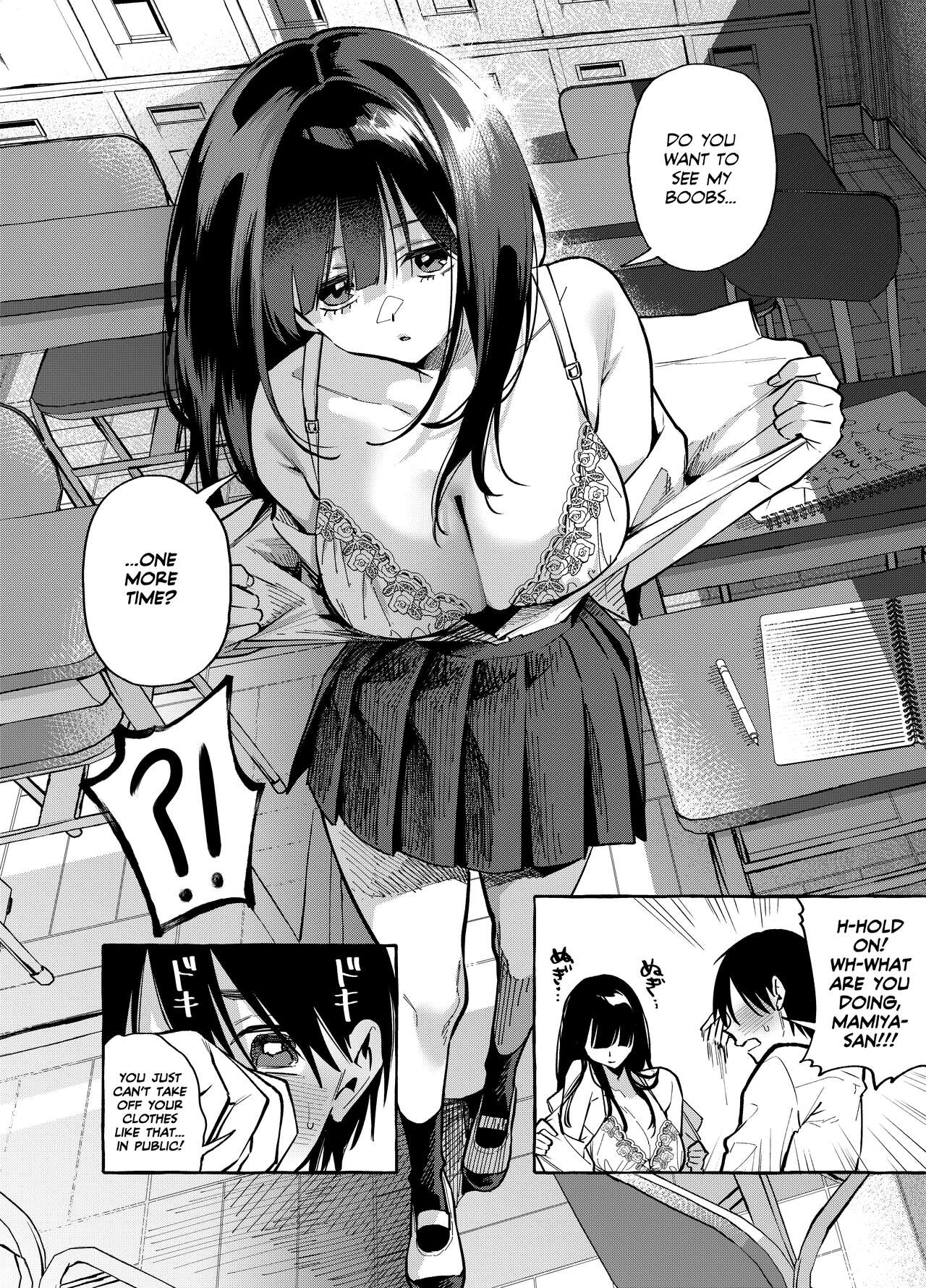 Mamiya shows off her boobs [Yamagara Tasuku , Karasuma Yayoi] 1 . Mamiya shows off her boobs - Chapter 1 [Yamagara Tasuku , Karasuma Yayoi] – page 13