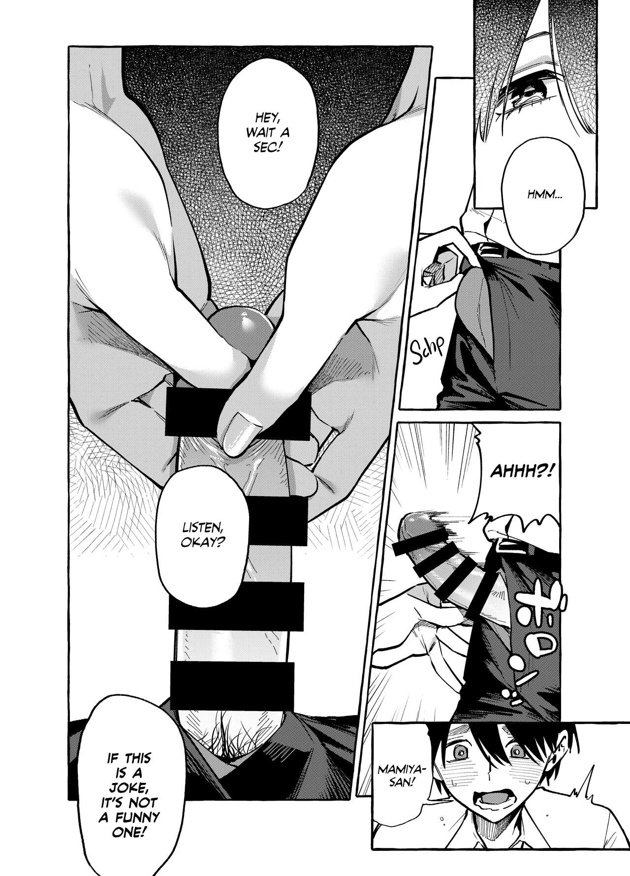 Mamiya shows off her boobs [Yamagara Tasuku , Karasuma Yayoi] 1 . Mamiya shows off her boobs - Chapter 1 [Yamagara Tasuku , Karasuma Yayoi] – page 19