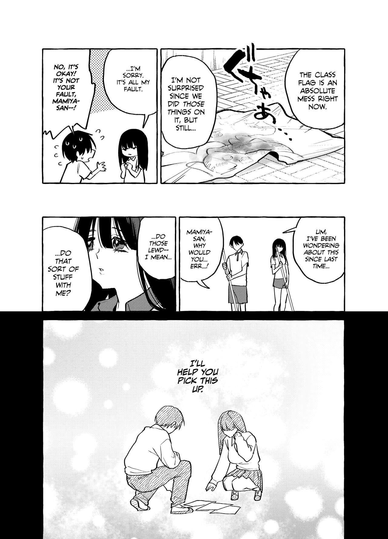 Mamiya shows off her boobs [Yamagara Tasuku , Karasuma Yayoi] 1 . Mamiya shows off her boobs - Chapter 1 [Yamagara Tasuku , Karasuma Yayoi] – page 38